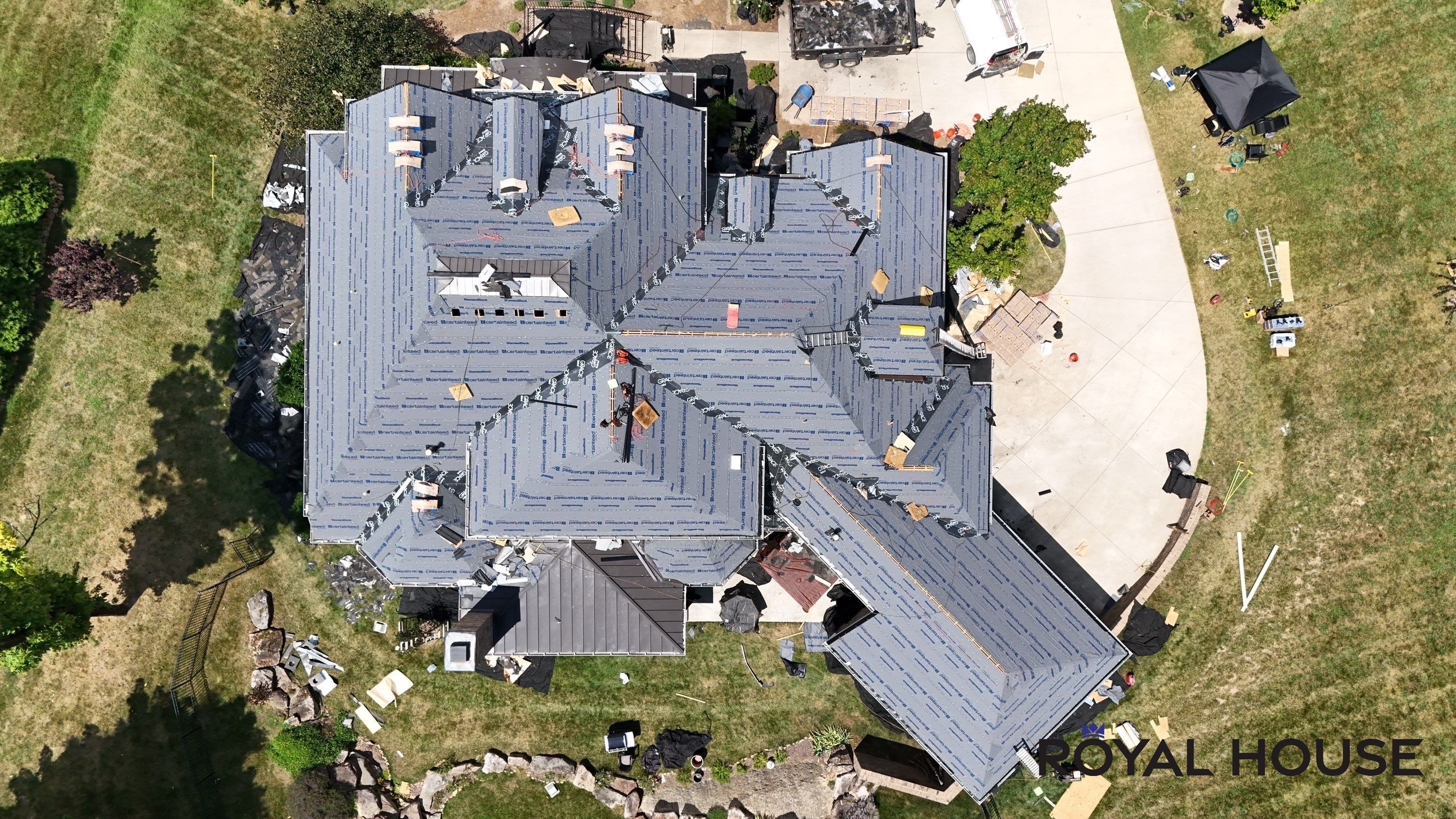 Espresso Re-Roof by Royal House LLC