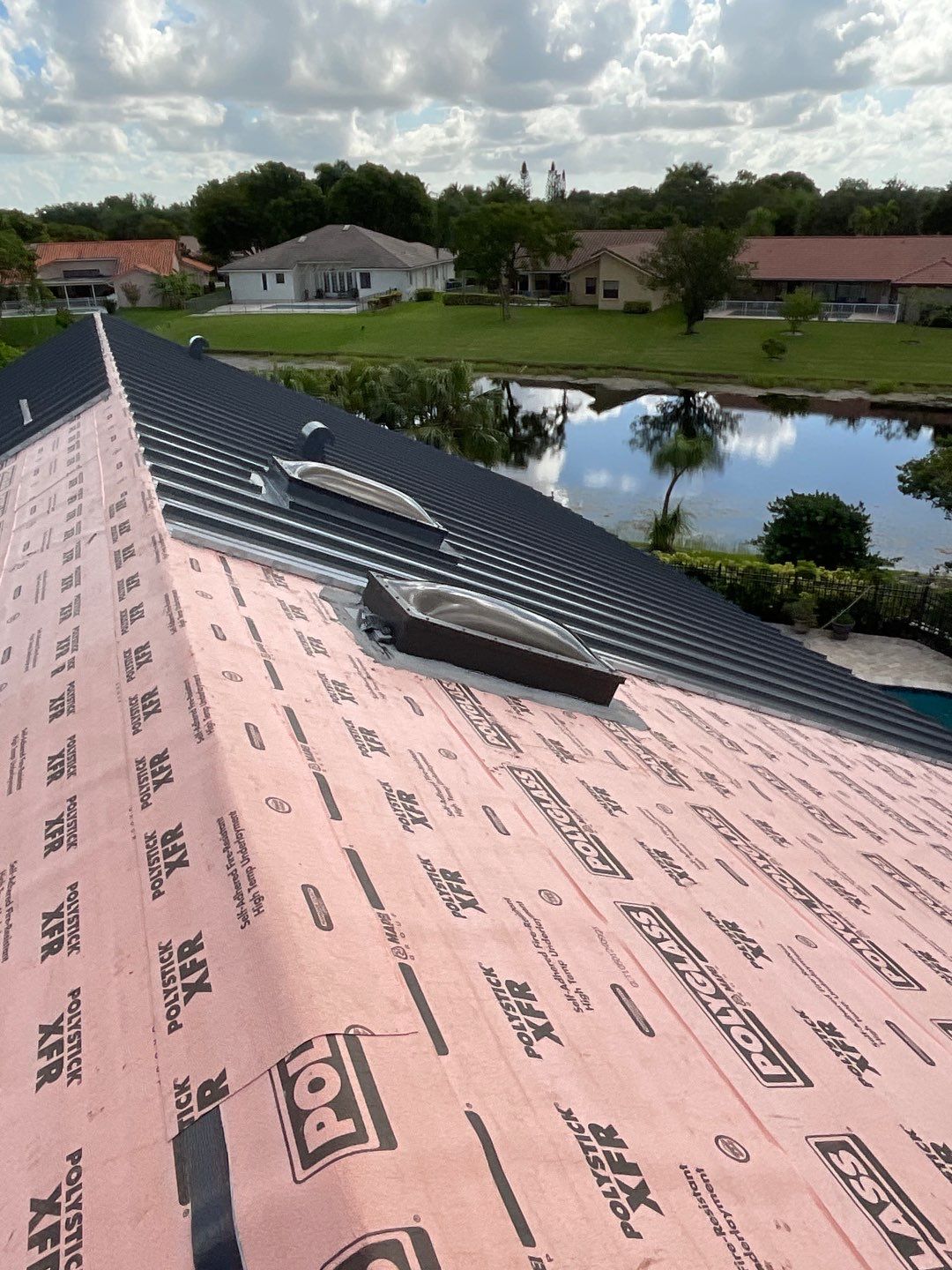 Residential Roofing Installation using MS Metals by First Due Roofing