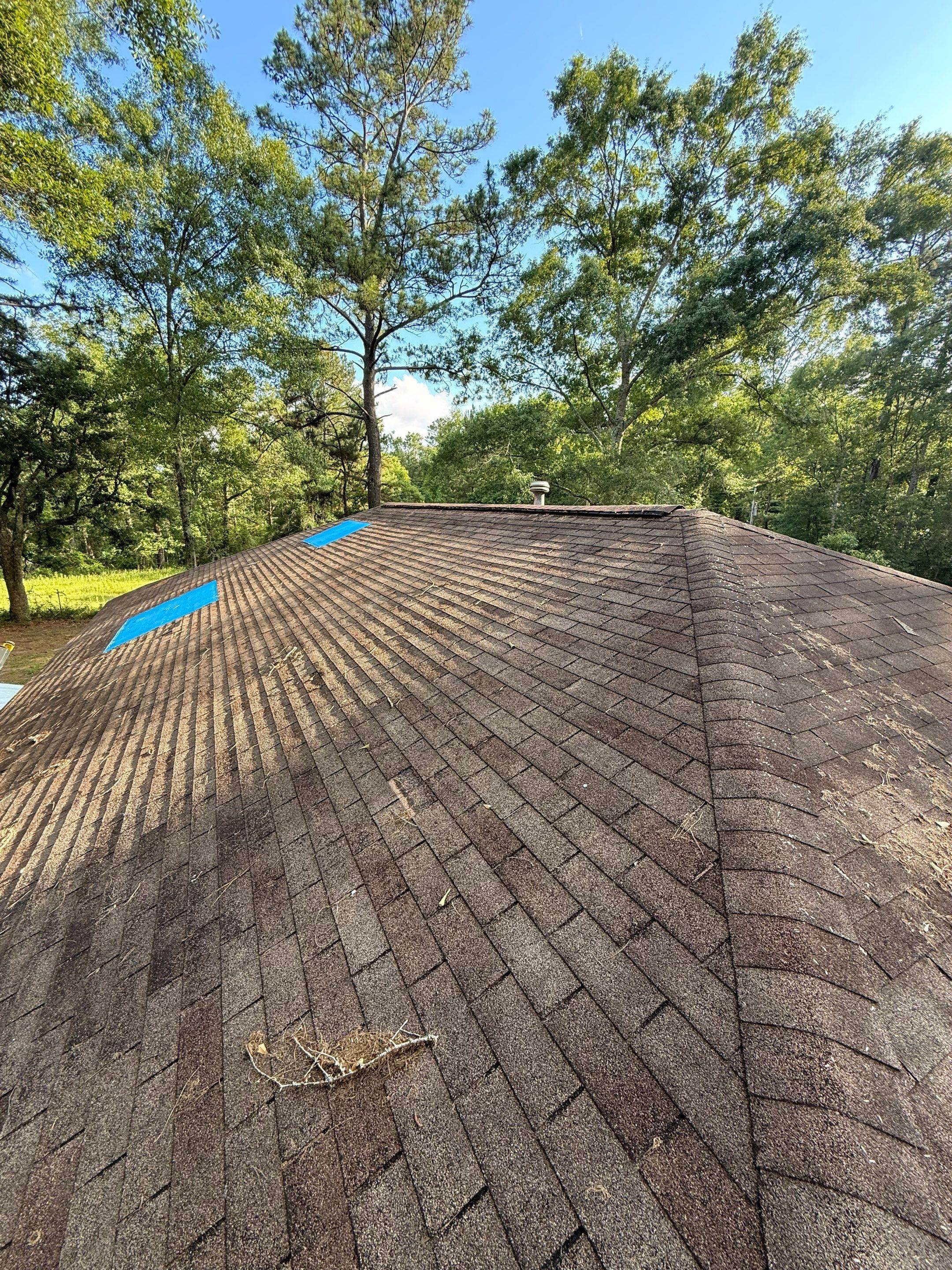 Architectural Shingle Roof Replacement for Poplarville Residential Home by Frontline Roofing
