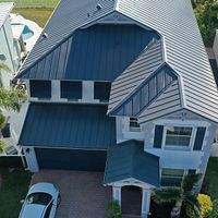 24ga 1" Nail-Strip Charcoal Gray  by Total Roofing System The Metal Roof Experts