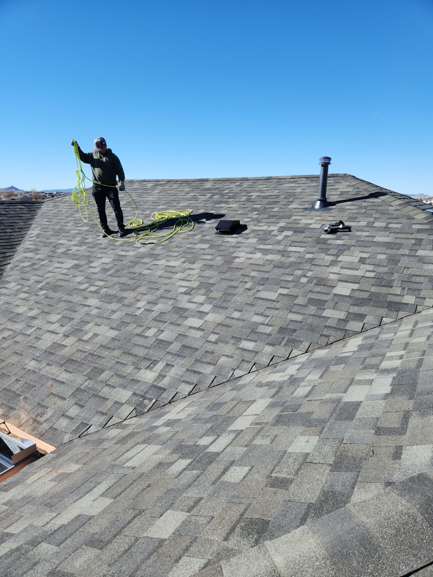 Prescott Valley Architectural Shingle Roof Replacement by Badger Roofing
