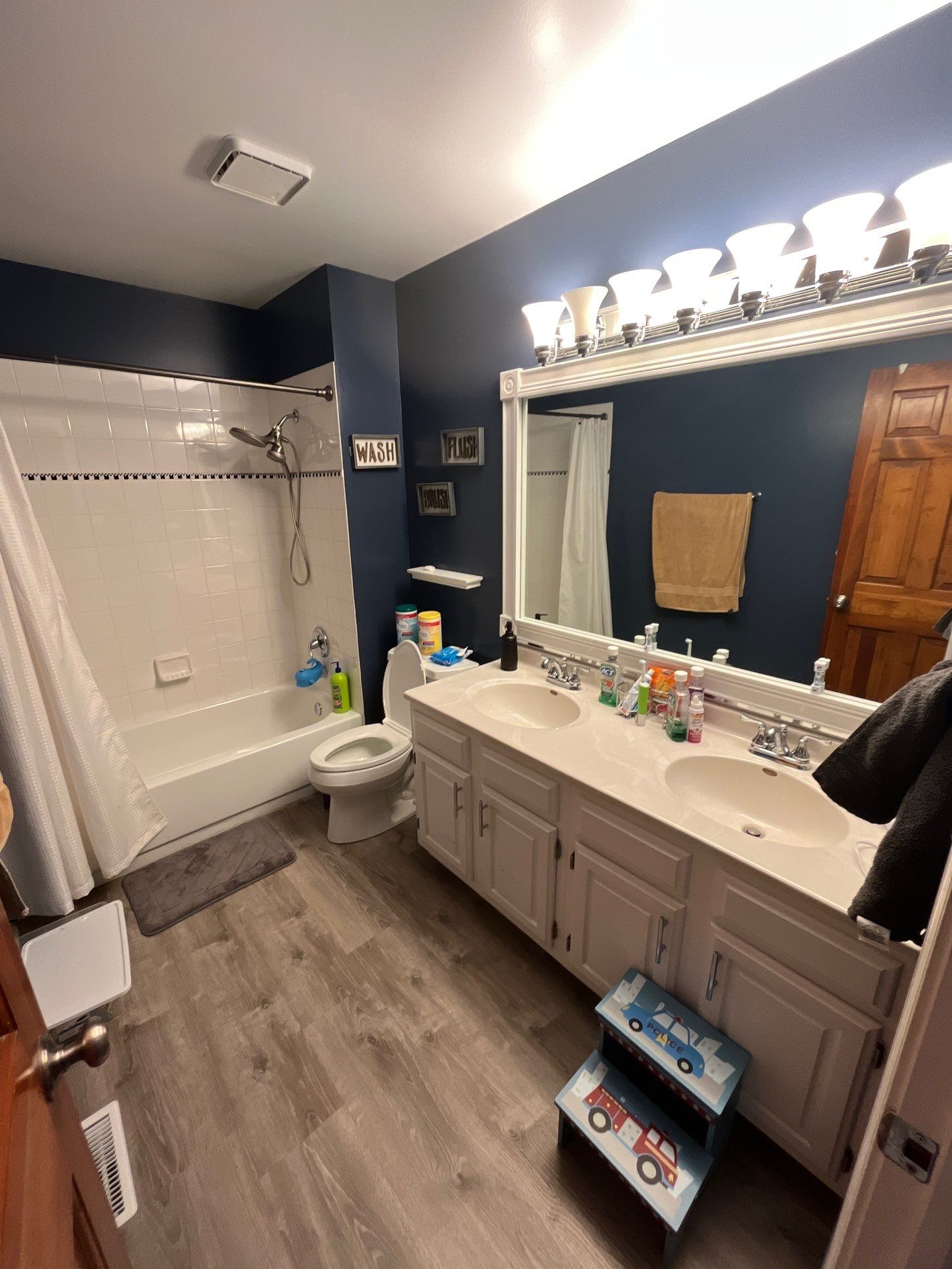 Elevating This Kid Bathroom by Snap Home Solutions