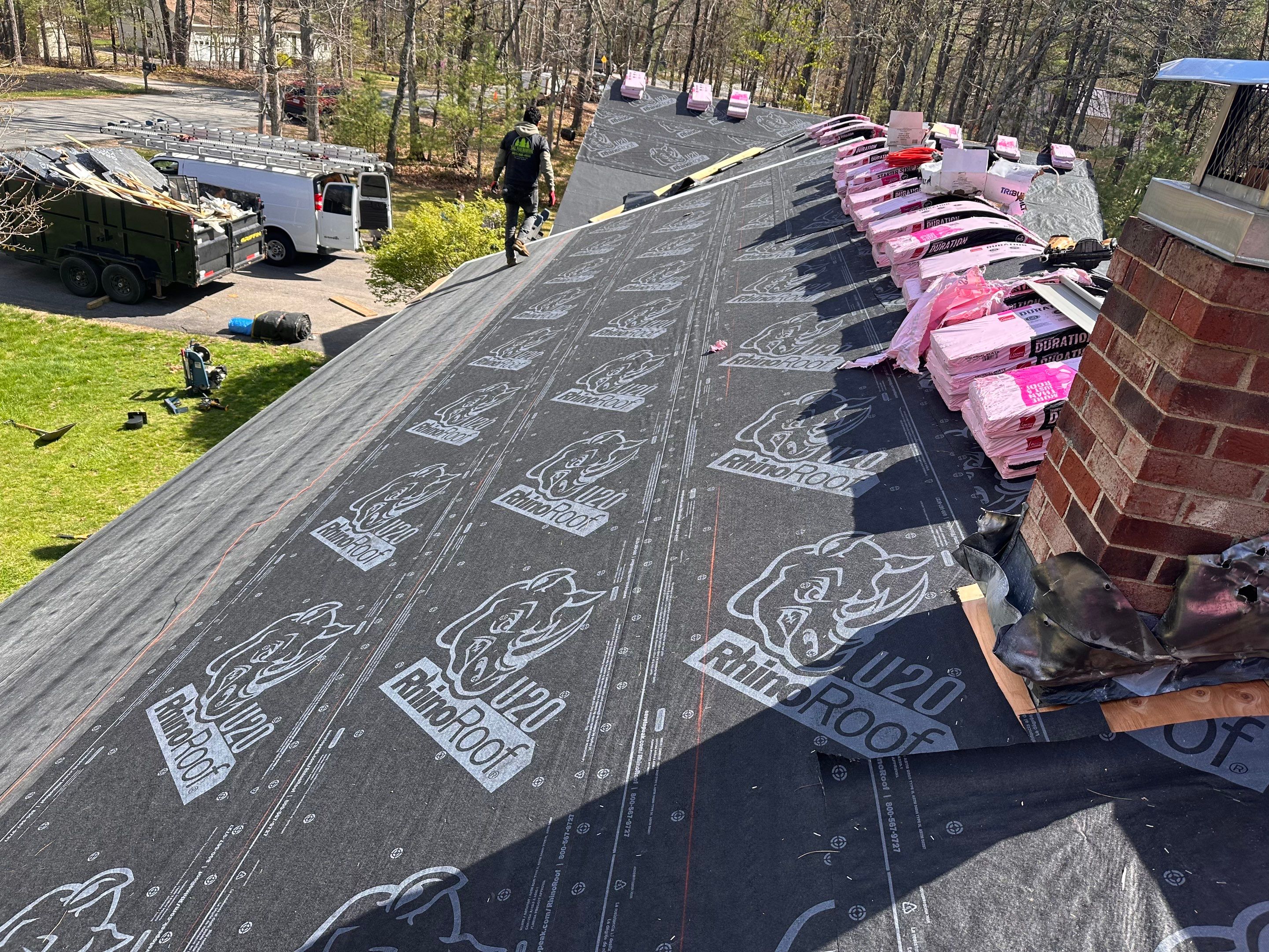 🏡 Architectural Roof Replacement – Wells, ME by Tall pine roofing