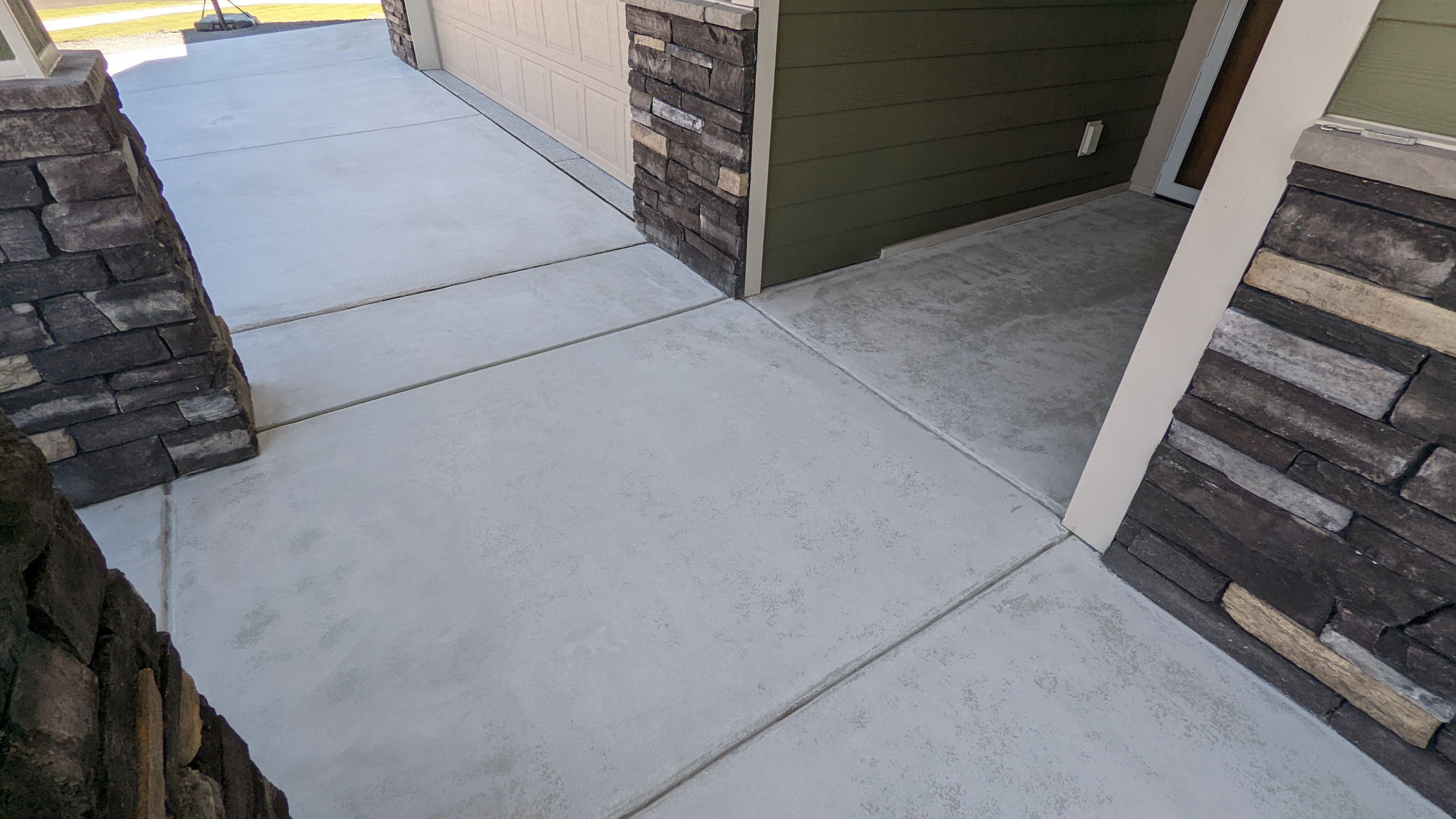 Driveway using Greystone 1/8" by Croc Coatings, LLC