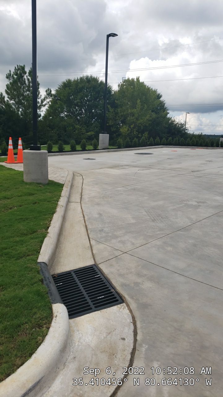 Commercial Landscaping Harris Teeter Fuel Station by Carolina-Metro Landscape, Inc