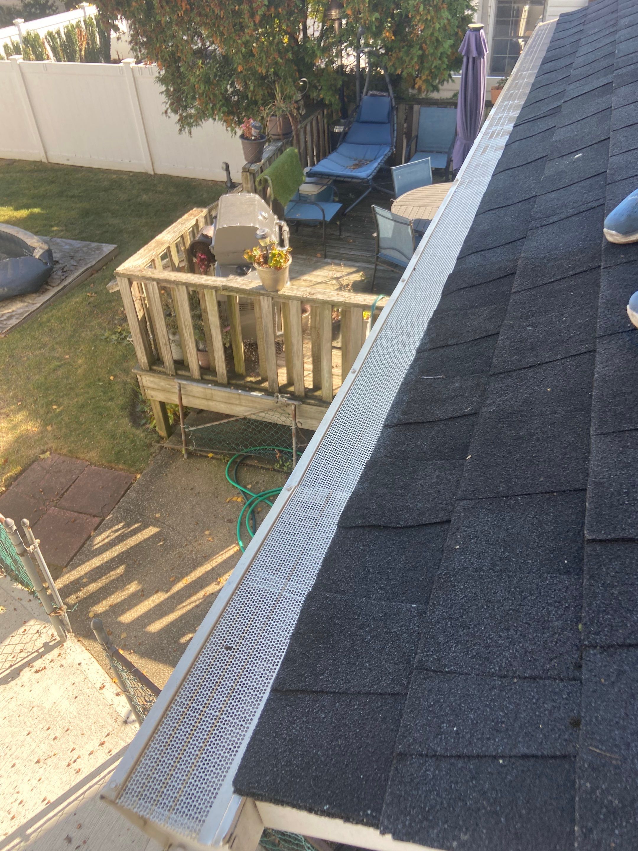 Englert Microguard Gutter Shields using Englert Microguard gutter shields  by Above All Gutters 