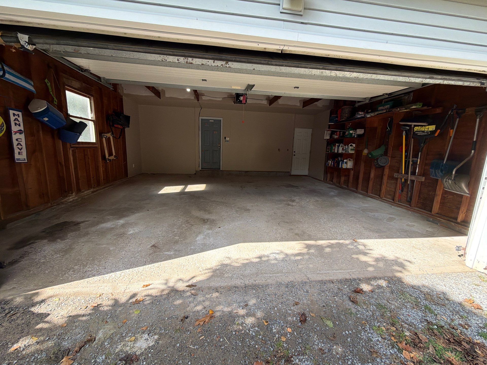 Vintage Shalestone Garage Coating by NG Masonry & Construction LLC