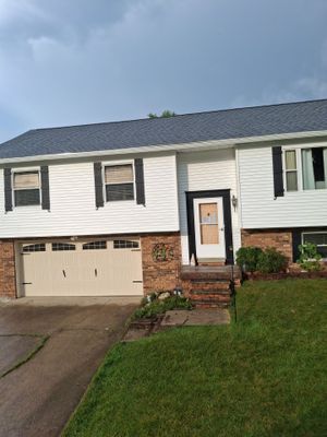 Residential Roofing Installation using GAF Timberline HDZ Oyster Grey