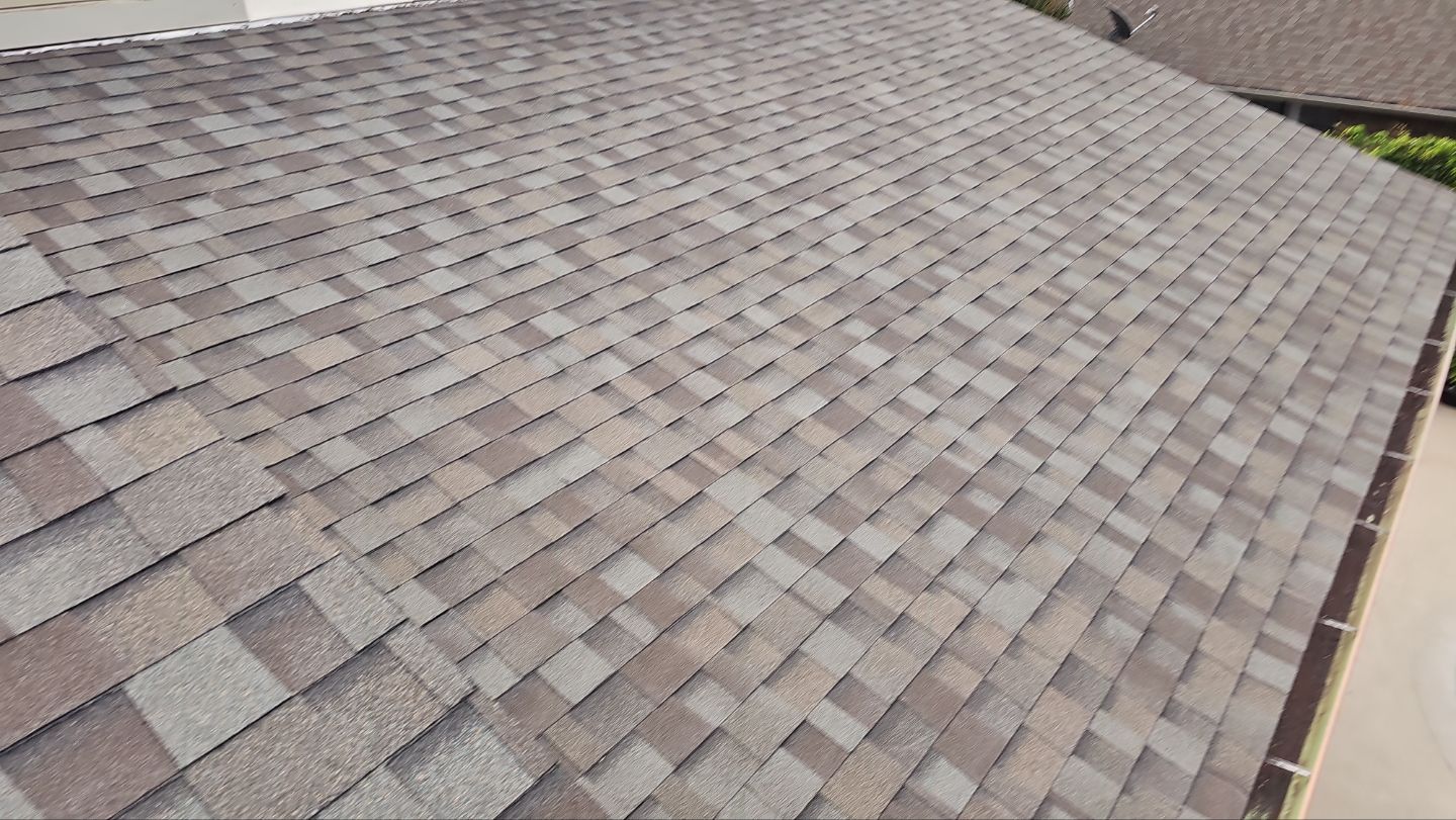 Lake Highlands Roof Replacement Below 4/12 Pitch by Bert Roofing Inc