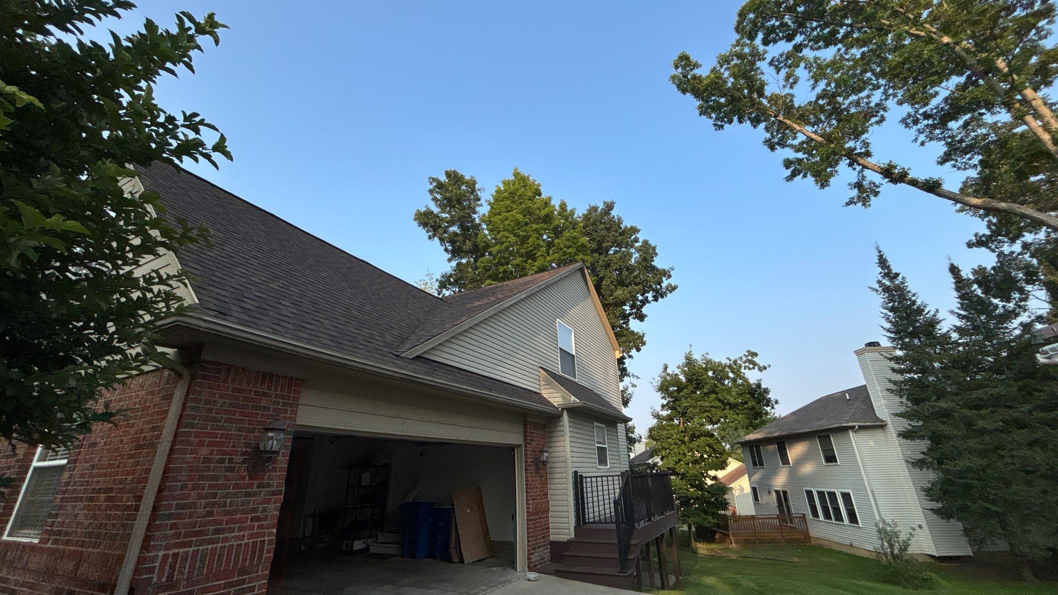 Roof Replacement using CertainTeed Landmark Max Def Shenandoah by 180 Contractors