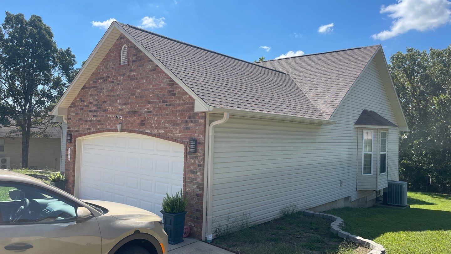 Residential Roofing & Gutter + Downspouts Install by Titan Commercial & Residential Roofing 