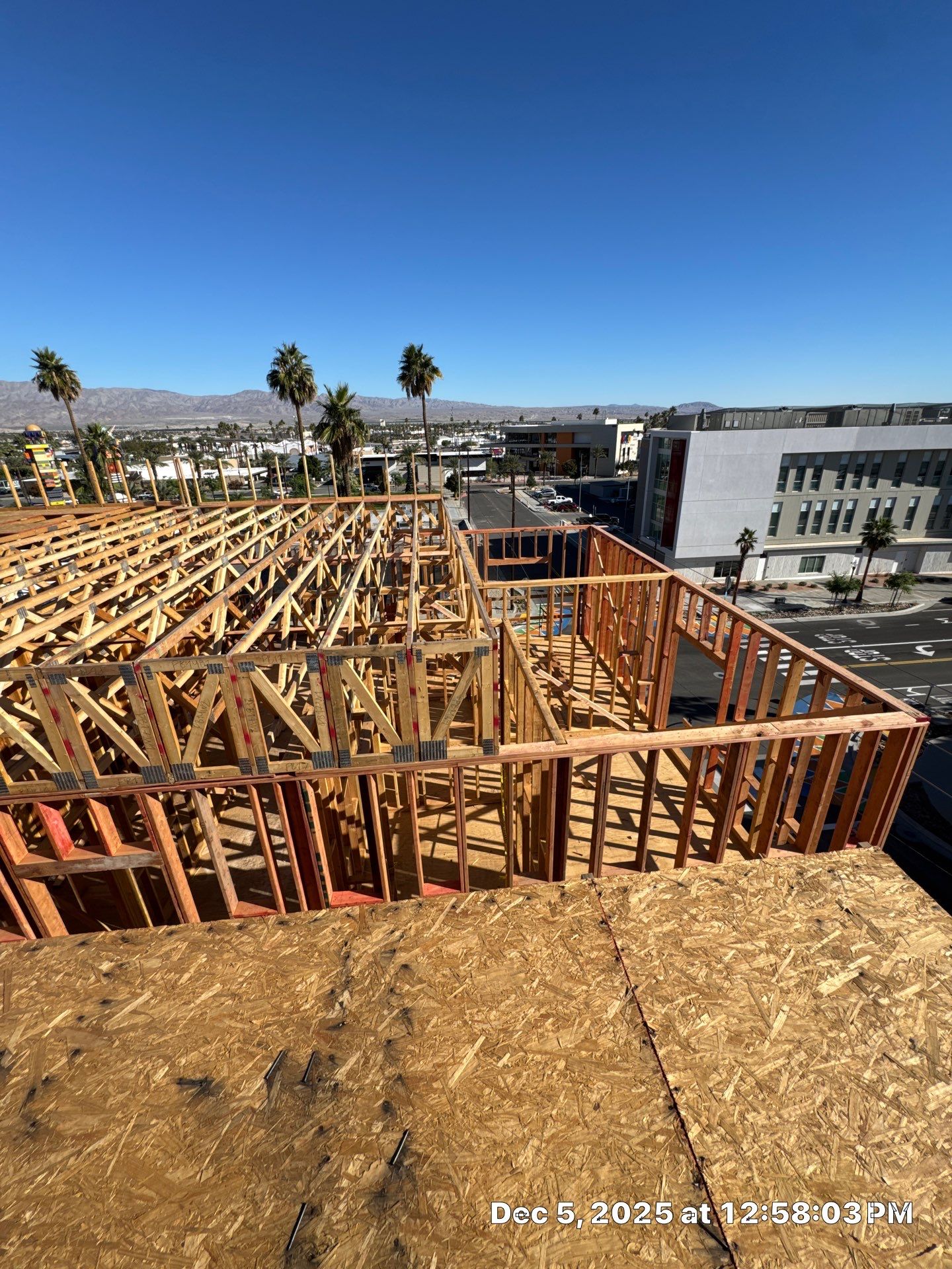 Project in Indio by Desert Roof Concepts