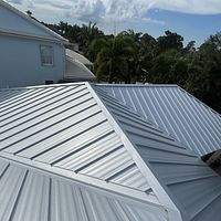 24ga 1.5" Mechanical Seam Mill Finish  by Total Roofing System The Metal Roof Experts