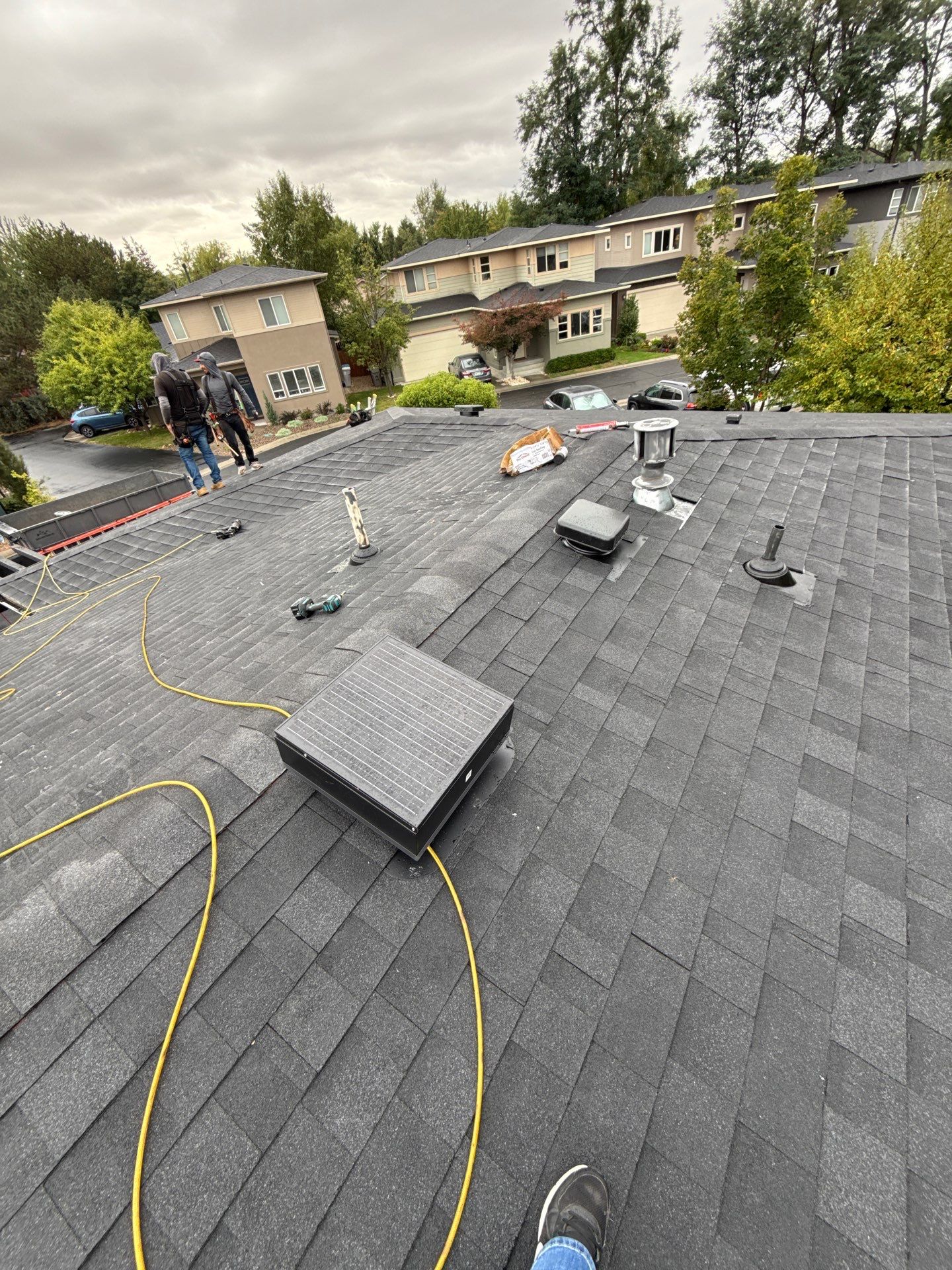 Residential Roof Replacement with Architectural Shingles in Boise by Olive Roofing