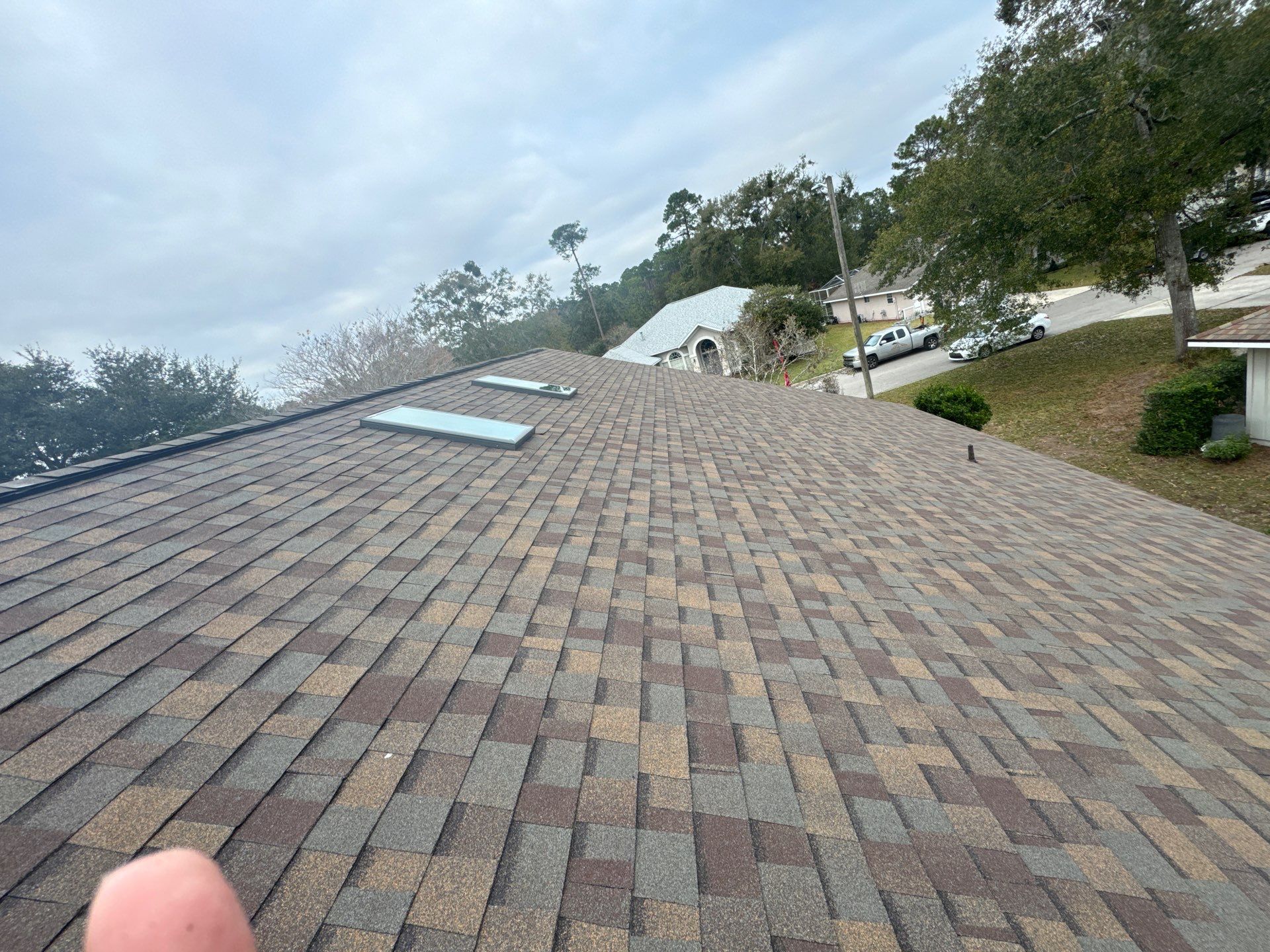Hail damaged reroof in Gainesville, FL by Brehm Roofing