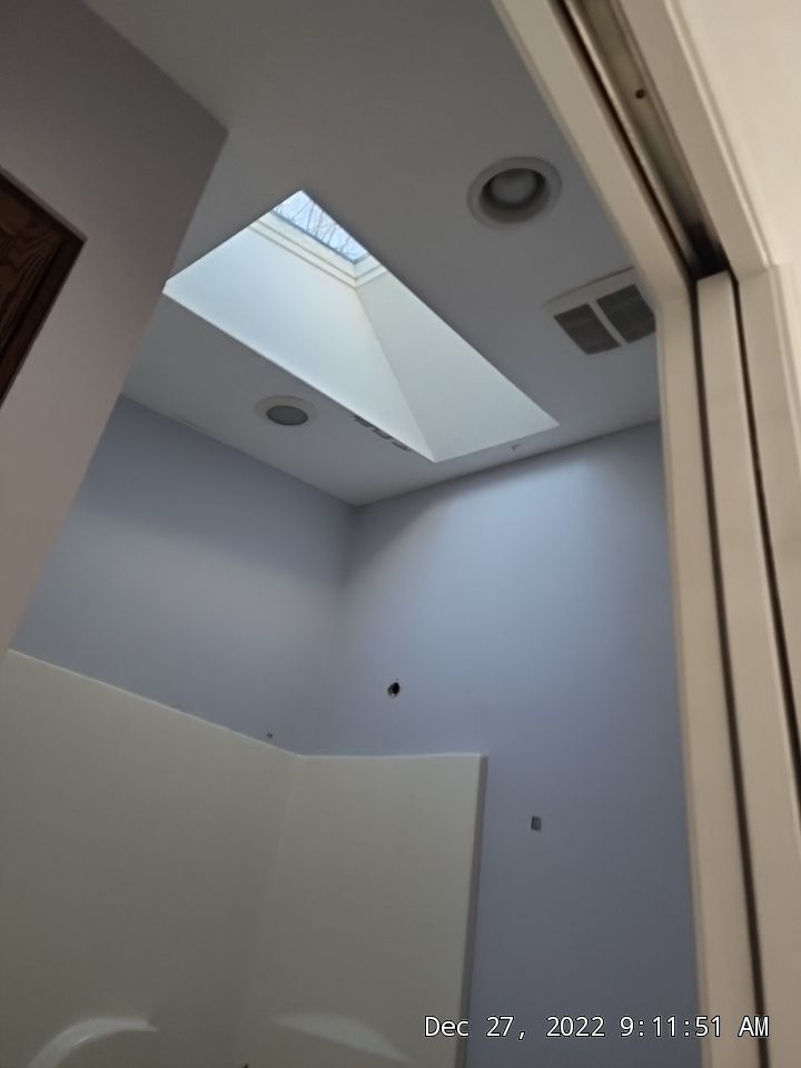 Tub to Shower w Skylight by BathPlanet SW Virginia