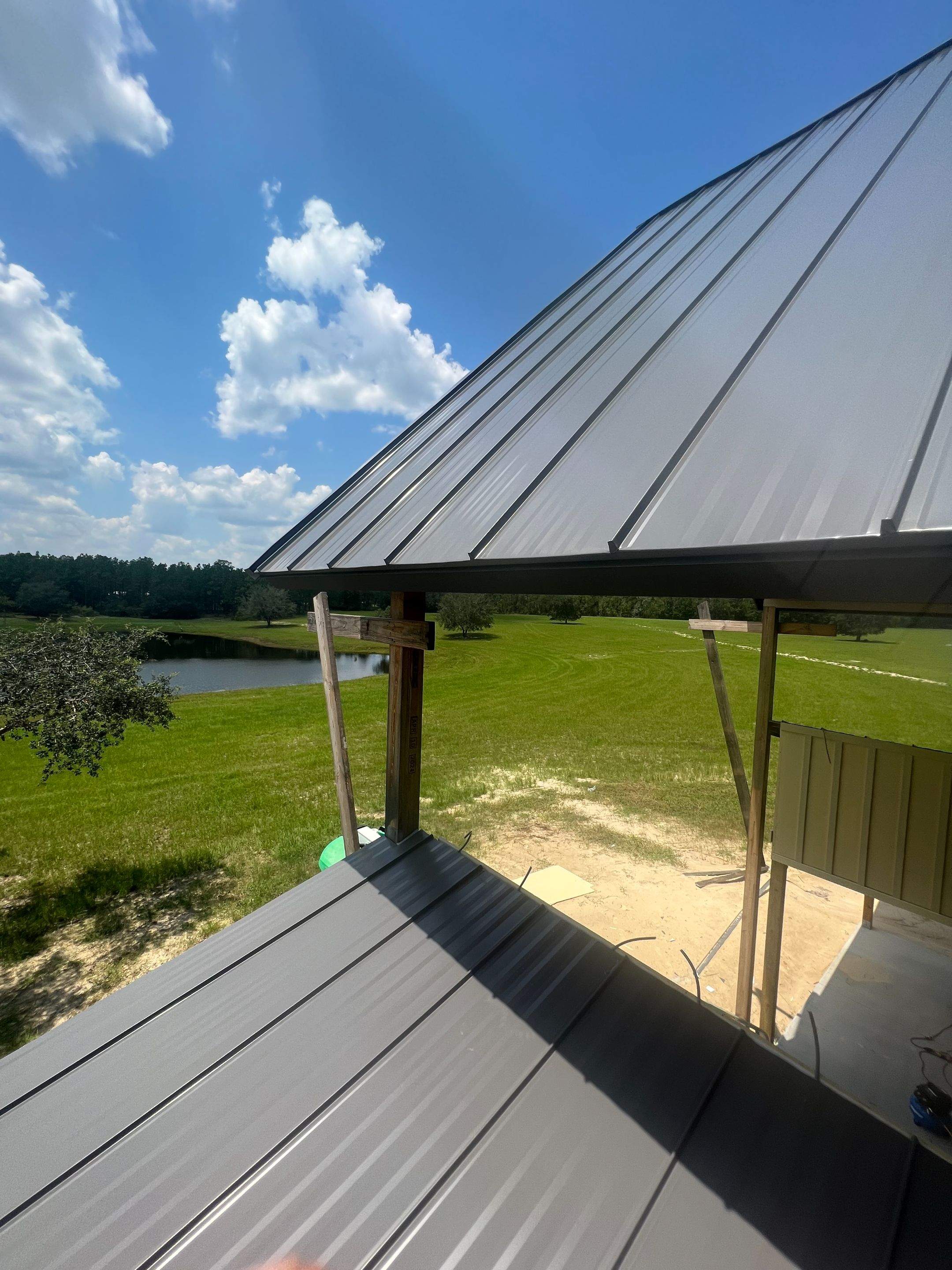 New Construction Roof Installation in Branford, Florida by Brehm Roofing
