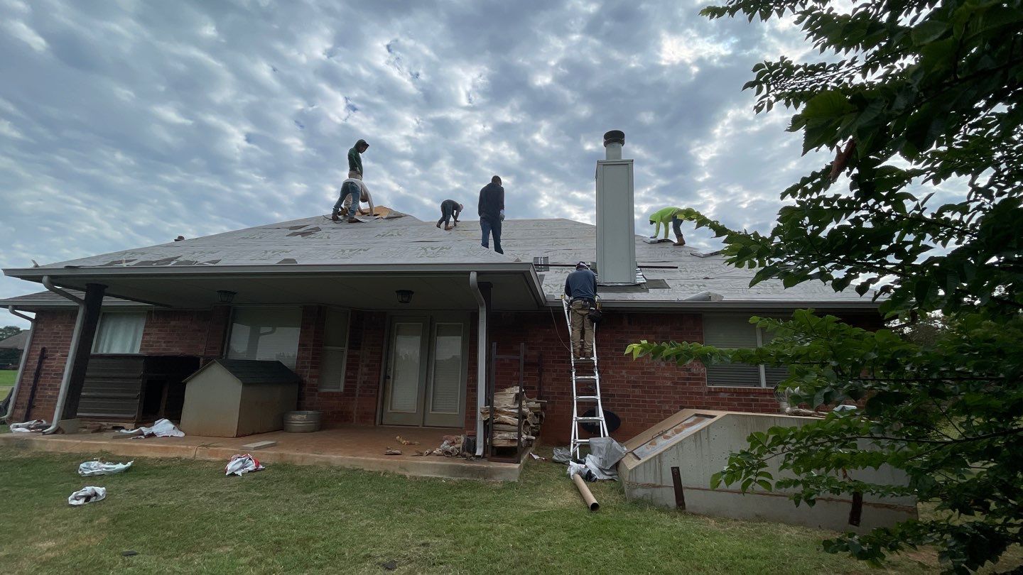 Residential Roofing Installation using GAF Natural Shadow  by A & H Roofing and Contracting