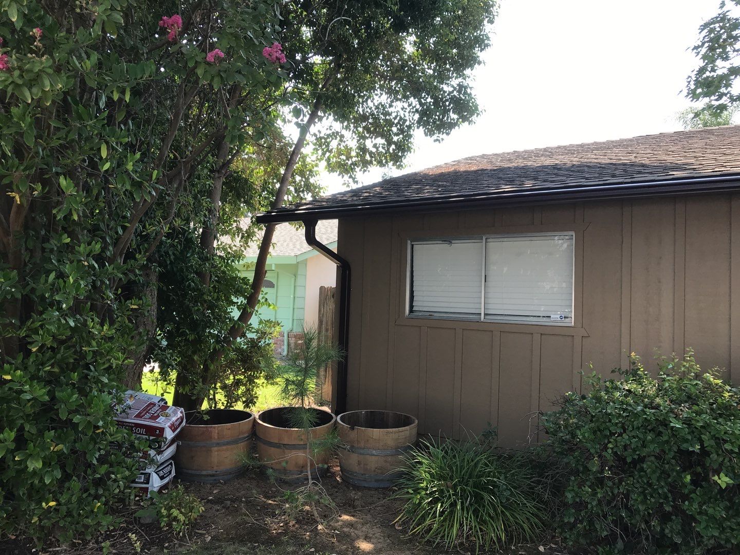 Gutter Installation using Englert LeafGuard Gutters by Byers Enterprises 