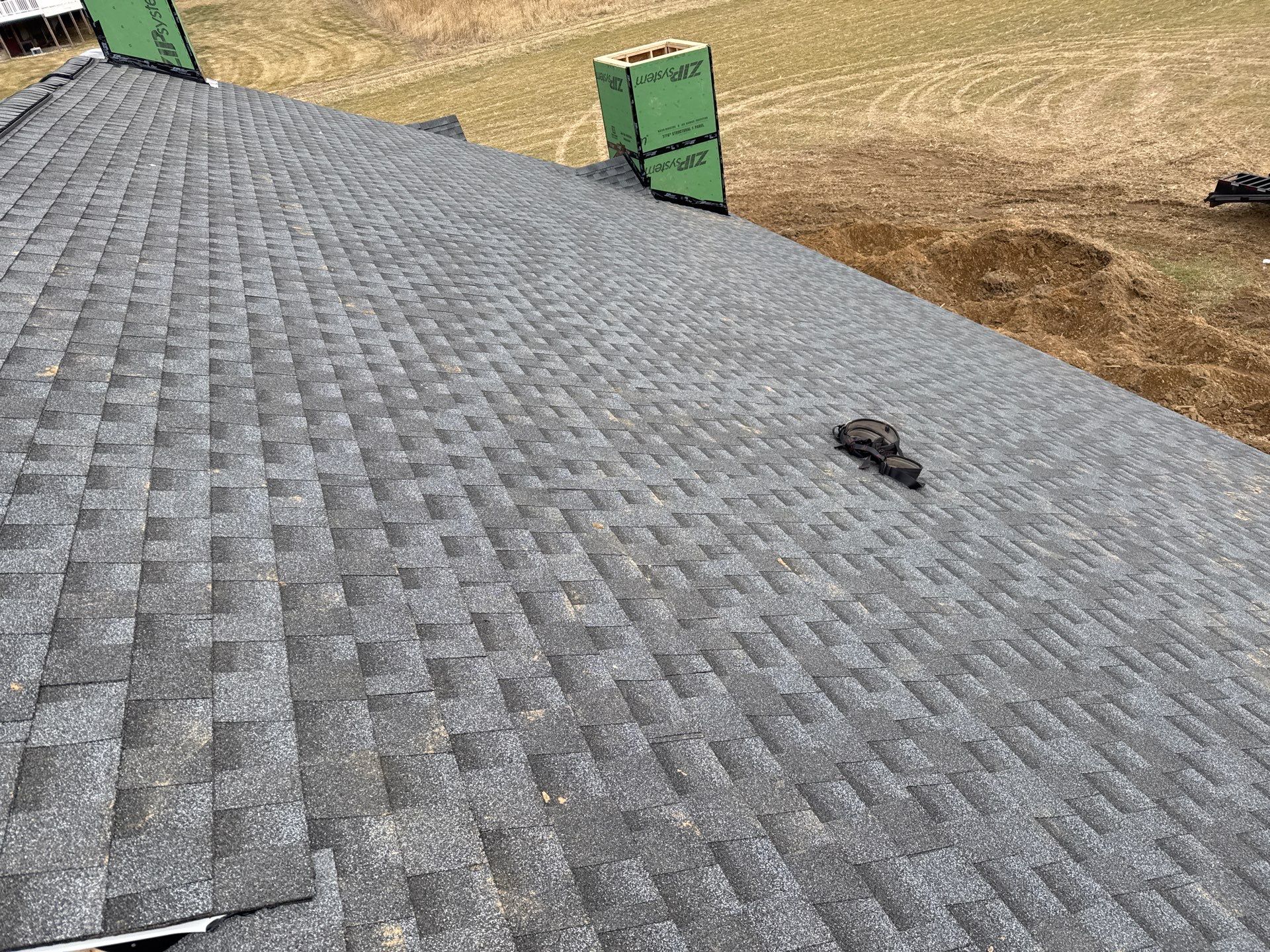Residential Roofing Installation using Timberline HDZ Shingles - Williamsburg Slate by RoofX 