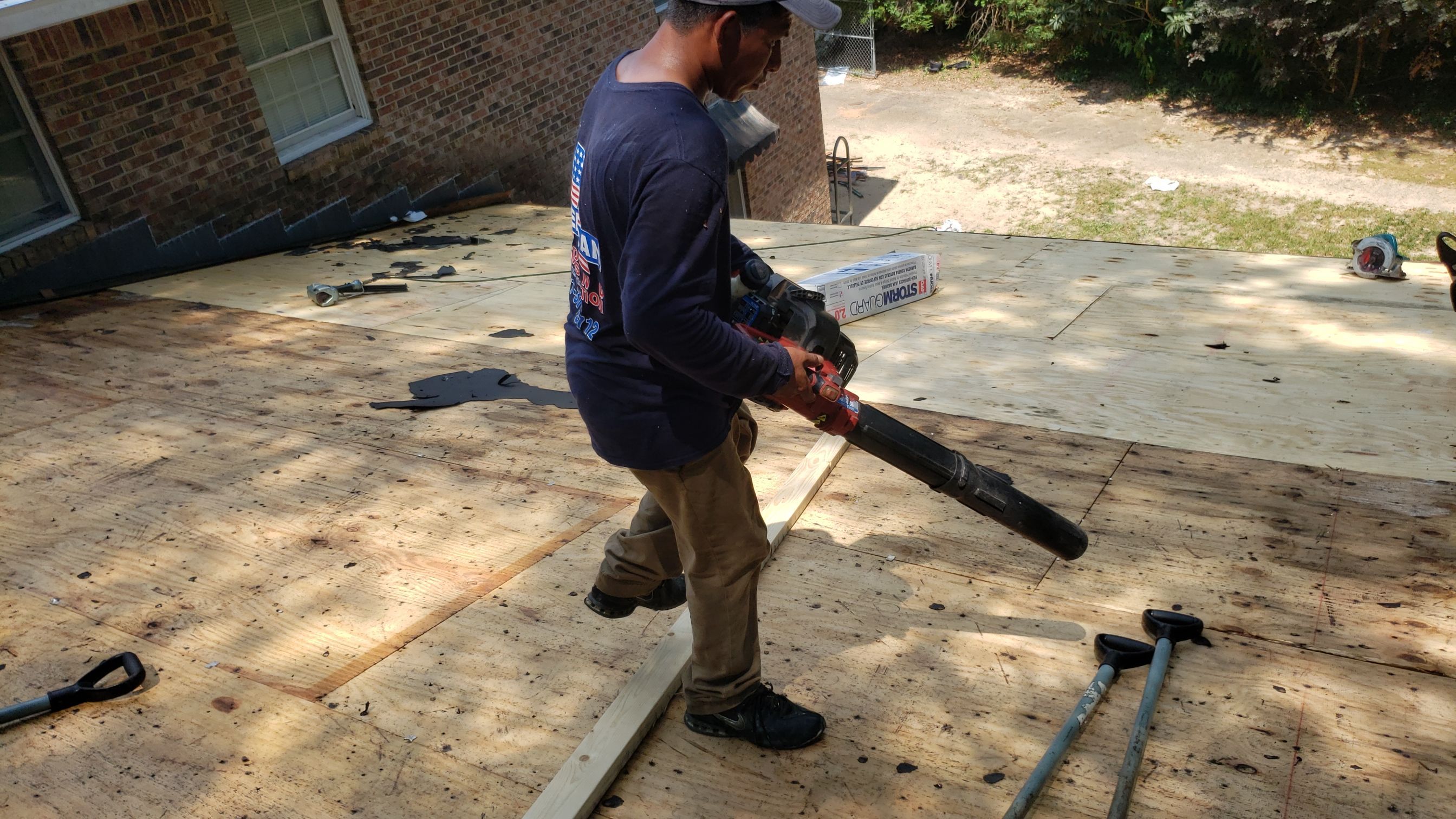 Residential Roofing Installation using Roof Replacement by American Roofing & Construction LLC