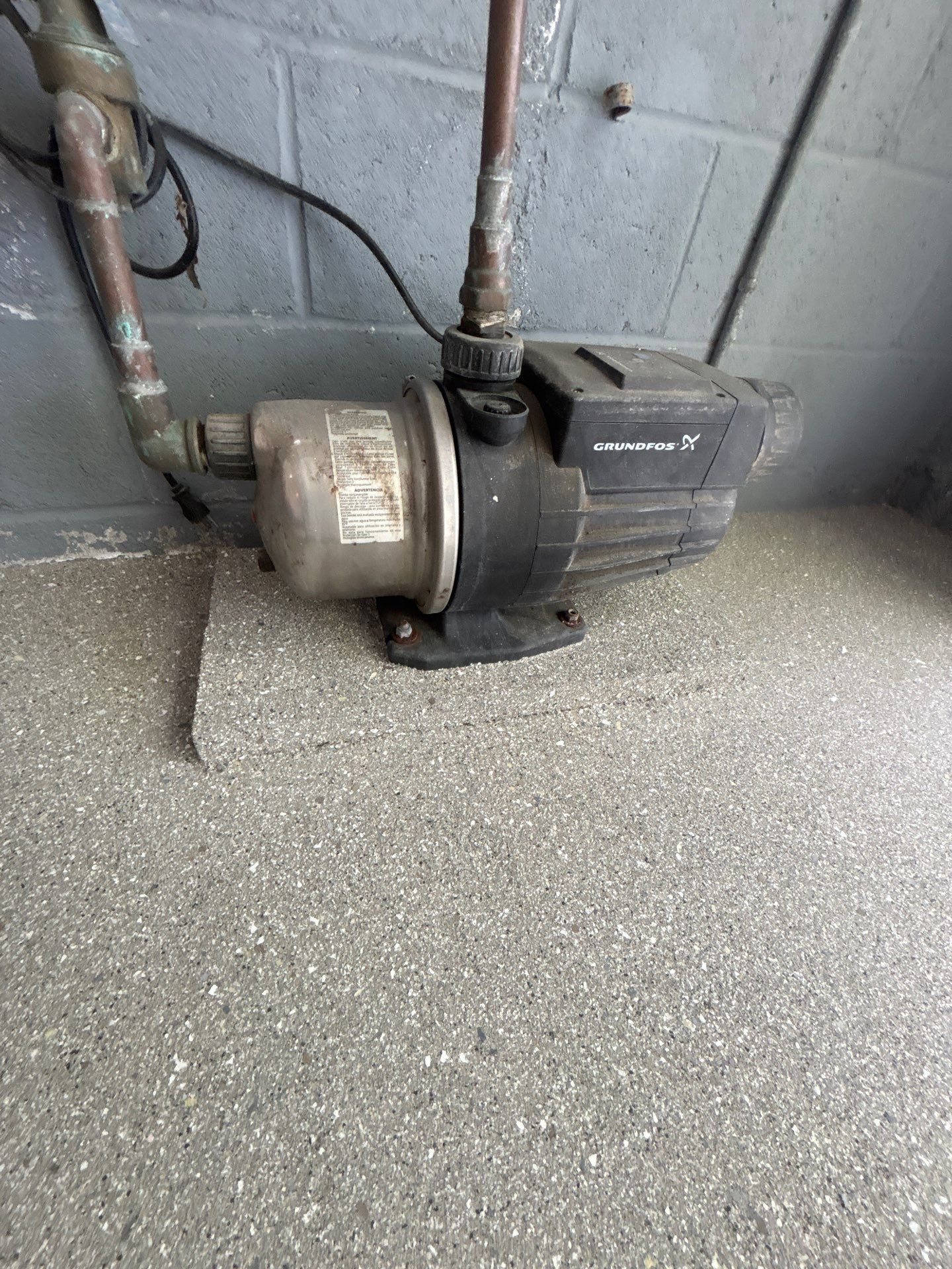 Travertine Polyurea Garage Floor Coating in Randolph, New Jersey by Spectrum Painting, LLC