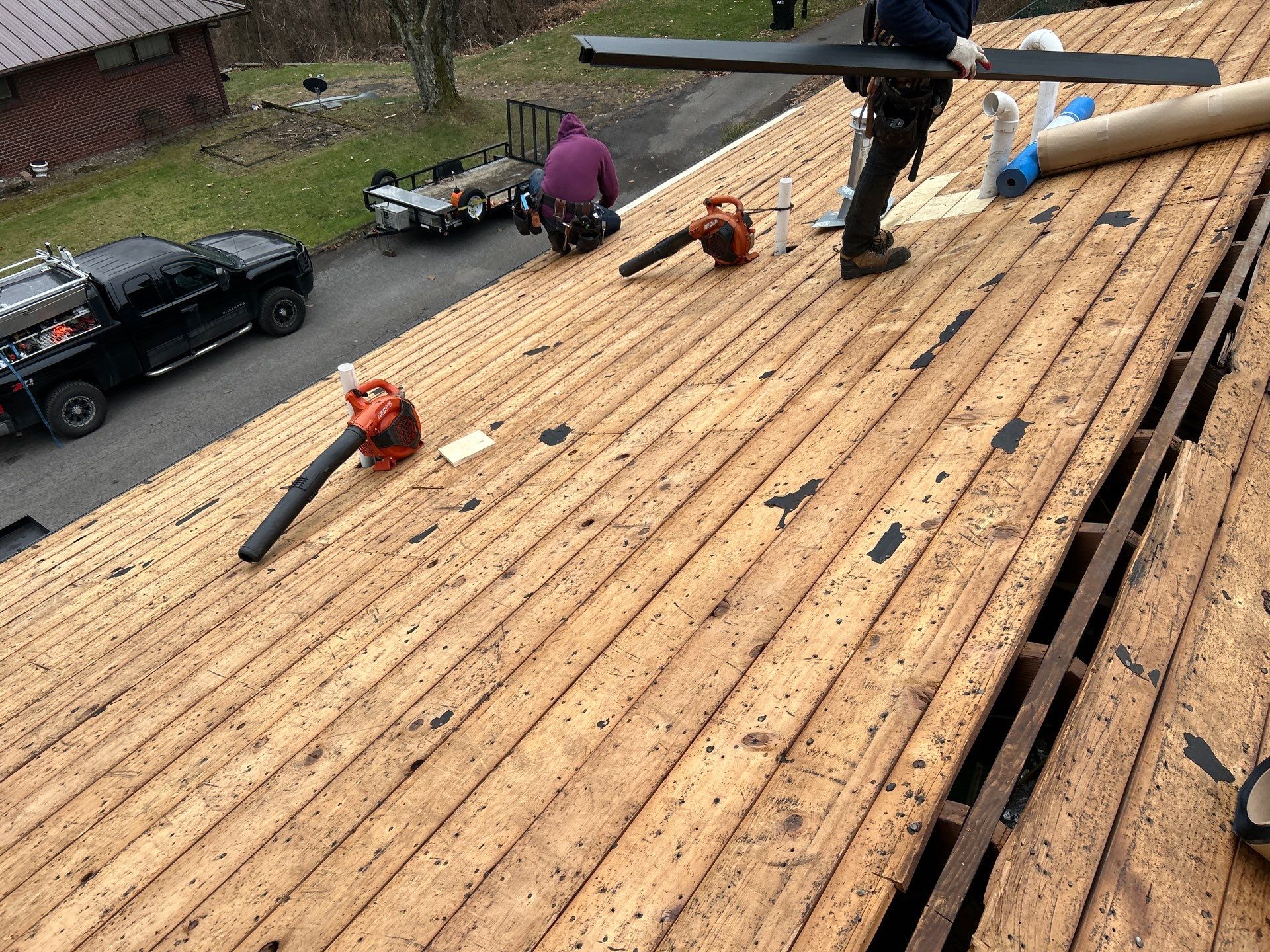 Project in Clarksburg by Duarte’s Roofing 