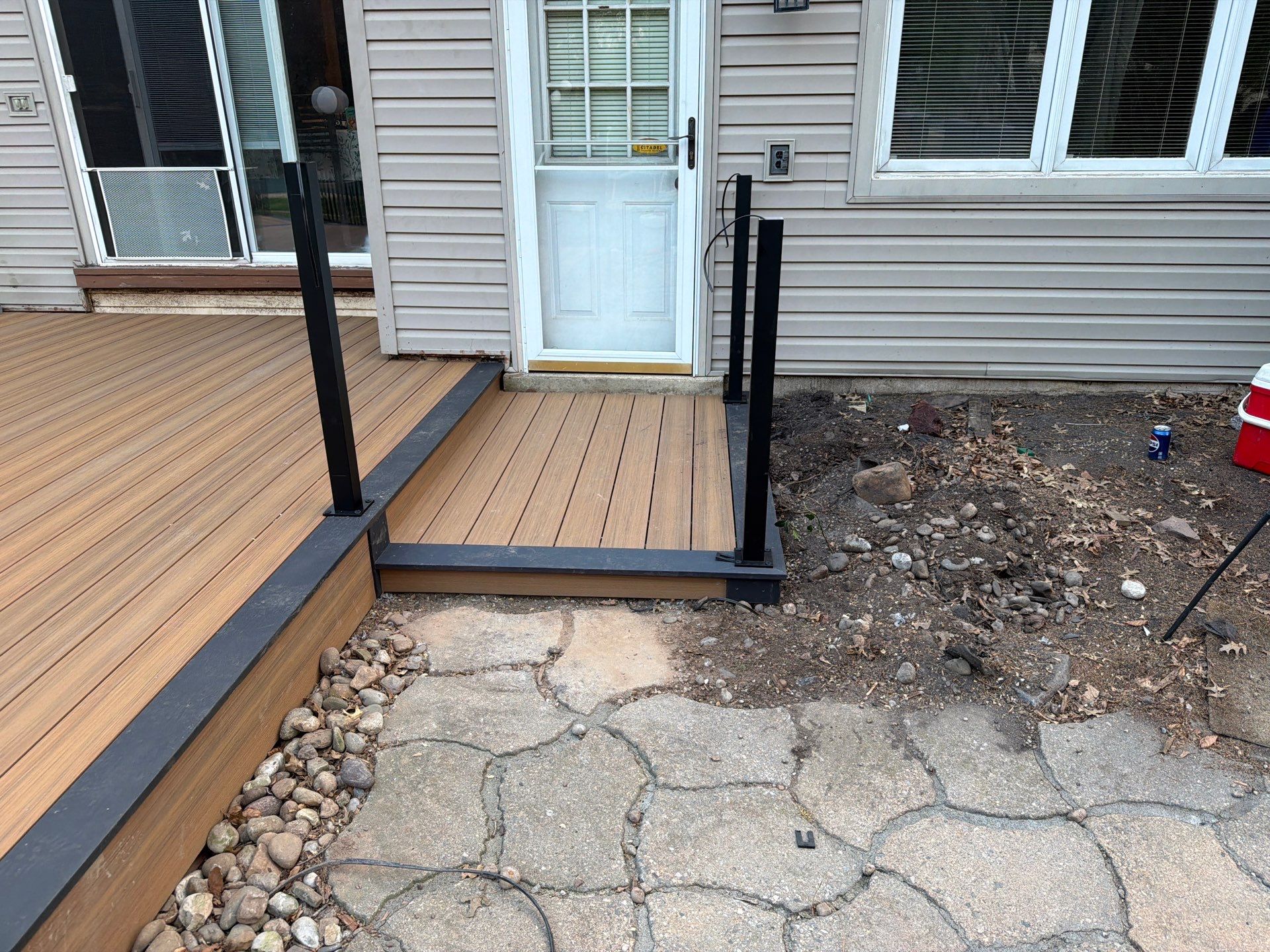 Deck Resurface In Richboro PA With Pergola by deck guardian