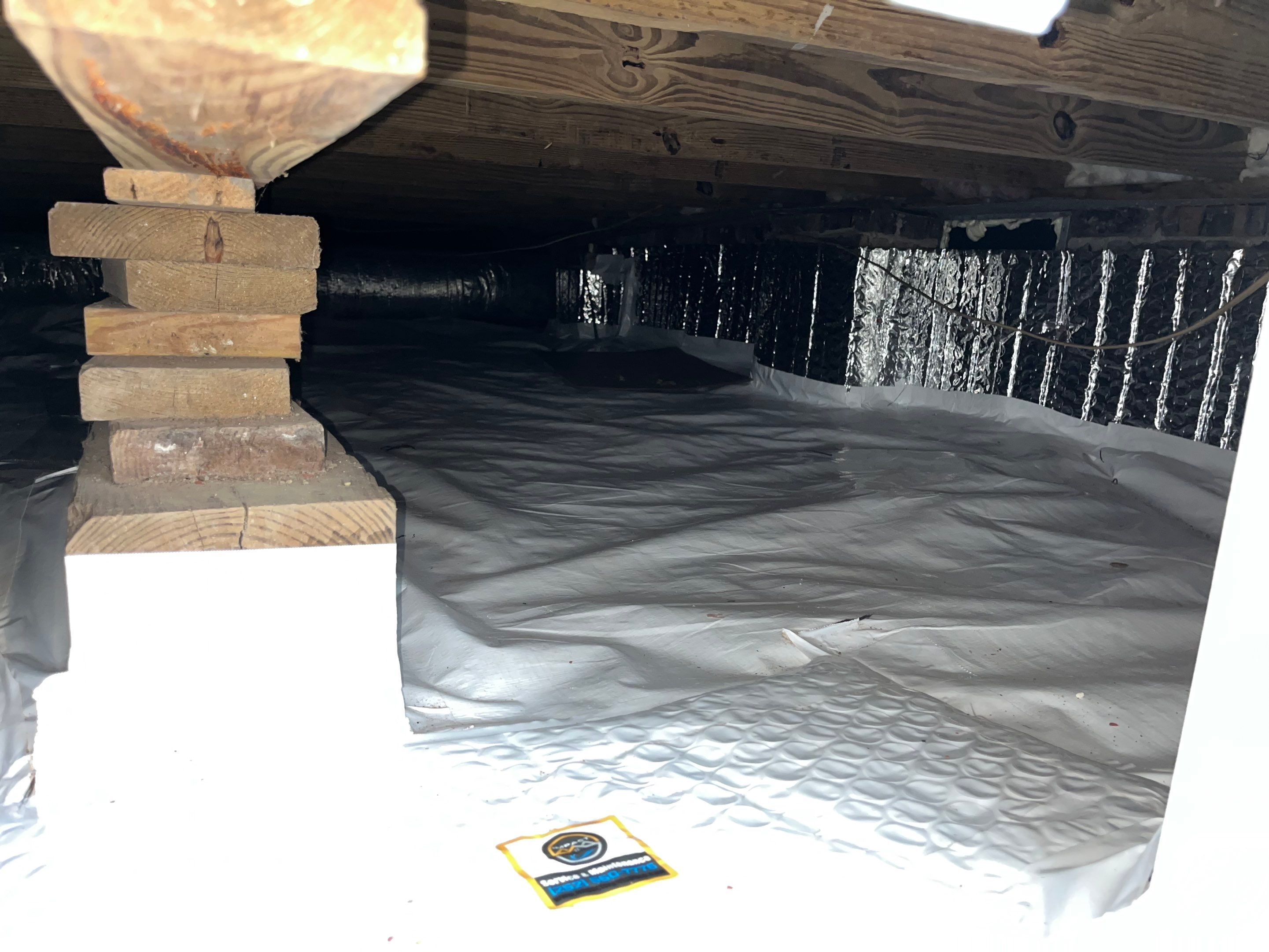 Impact Choice Encapsulation on a low crawlspace. by Impact Crawlspace