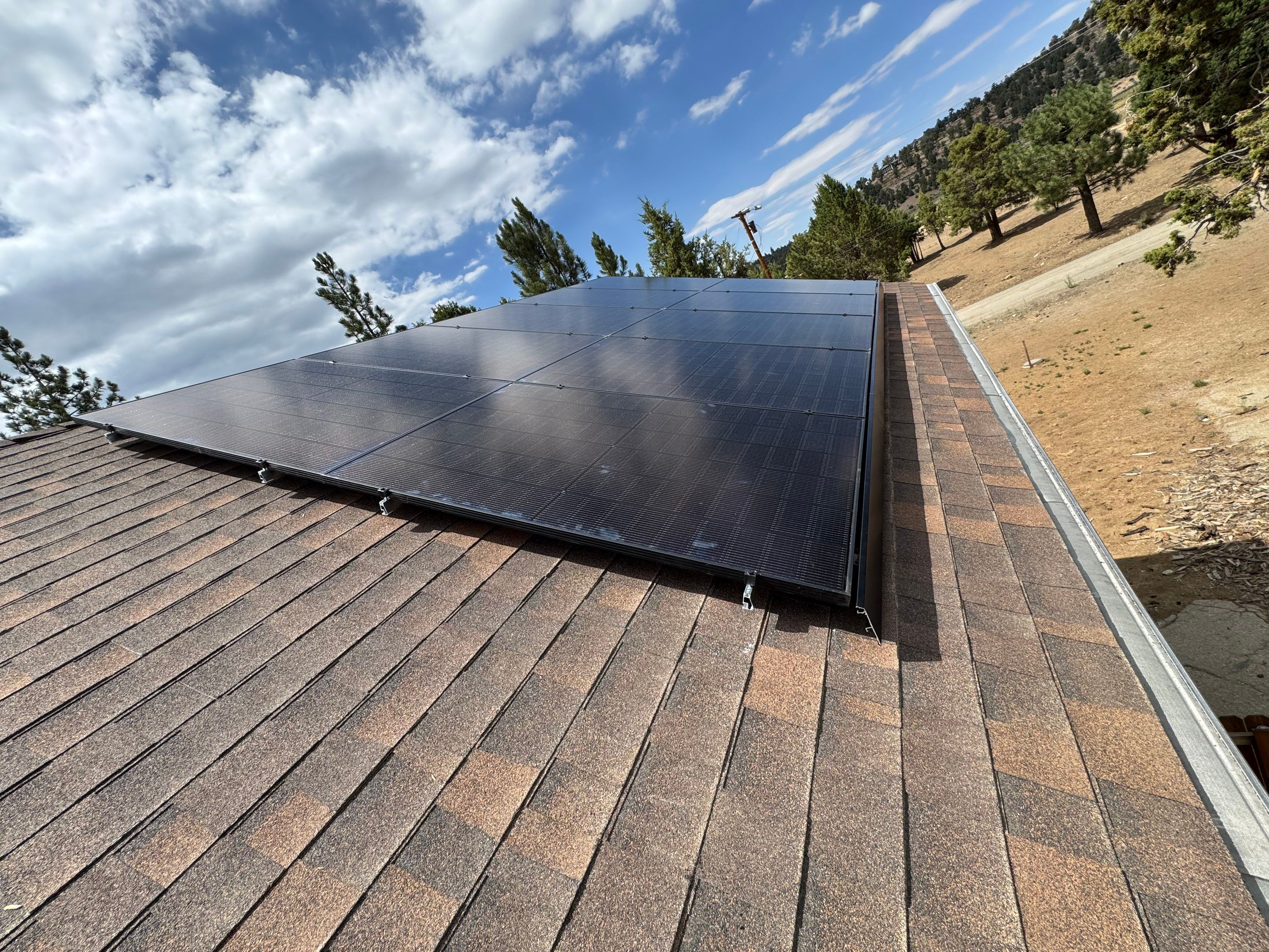 Big Bear Solar Power Installation with Tesla Powerwall by VIBE SOLAR