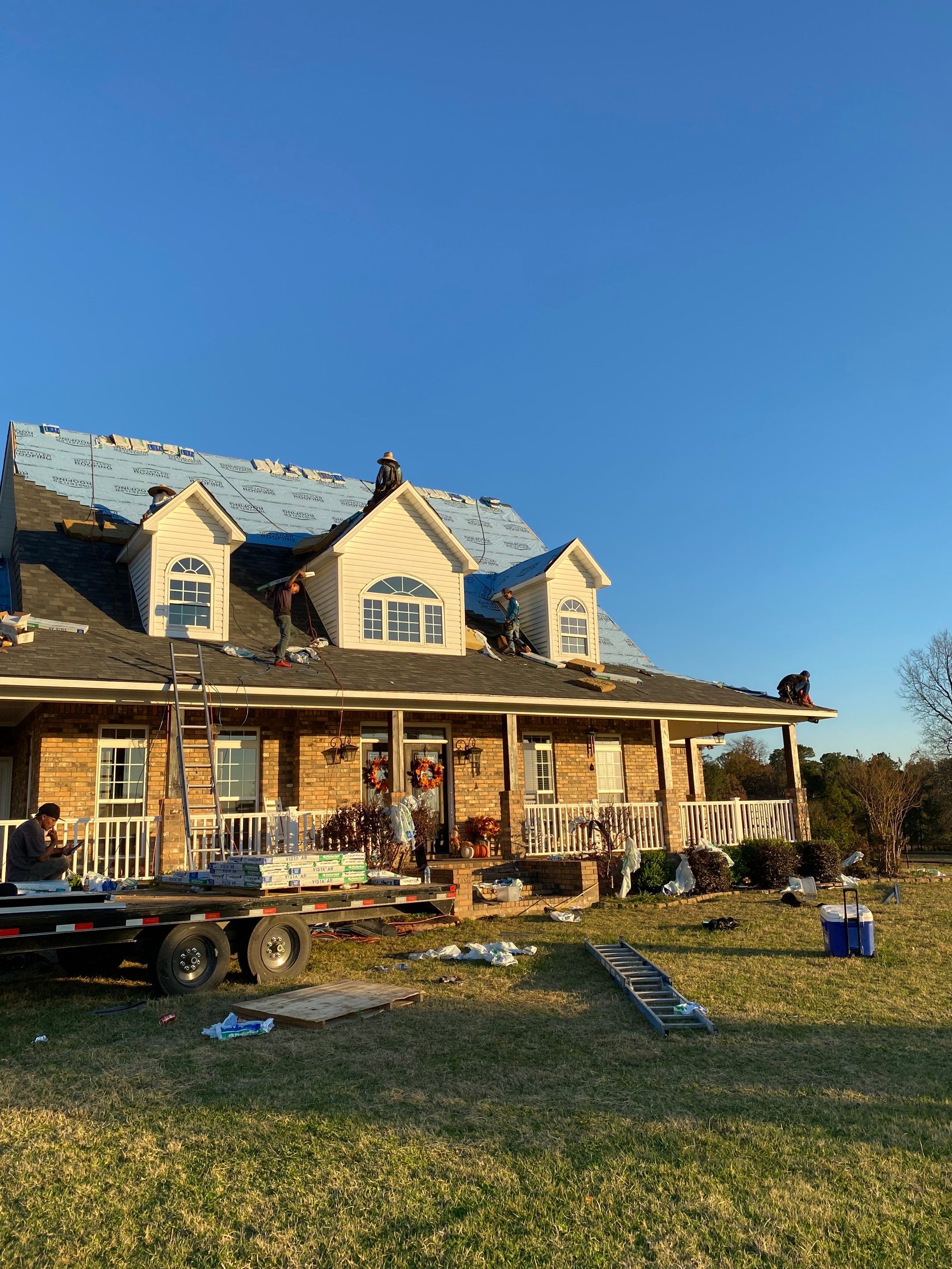 Residential Roofing Repair using Malarkey Vista: Storm Gray by Hostetler Roofing