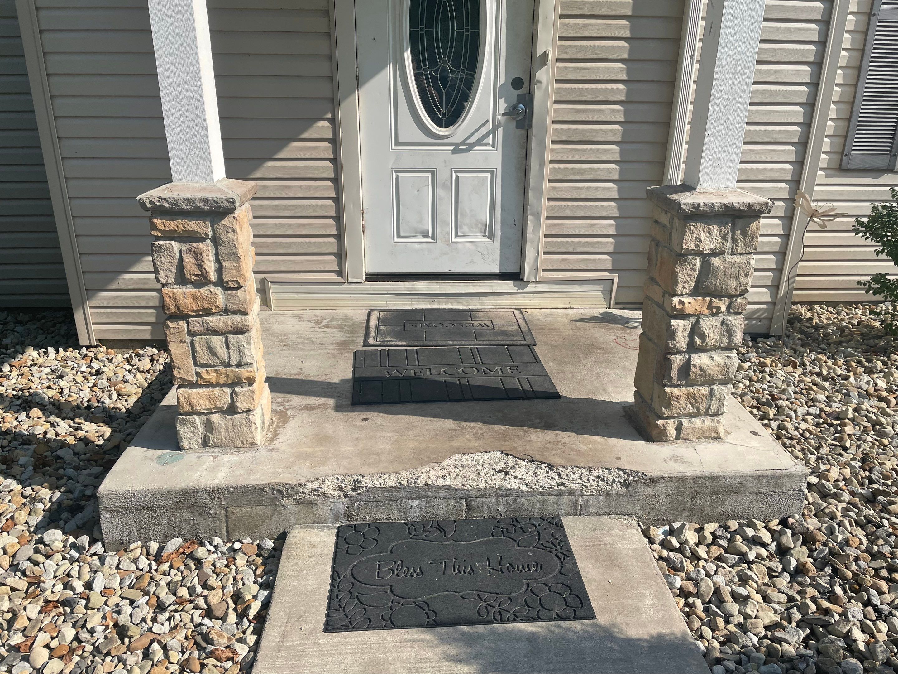 Front Porch  using Pecan by Fantastic Floors by Miller Custom Exteriors 
