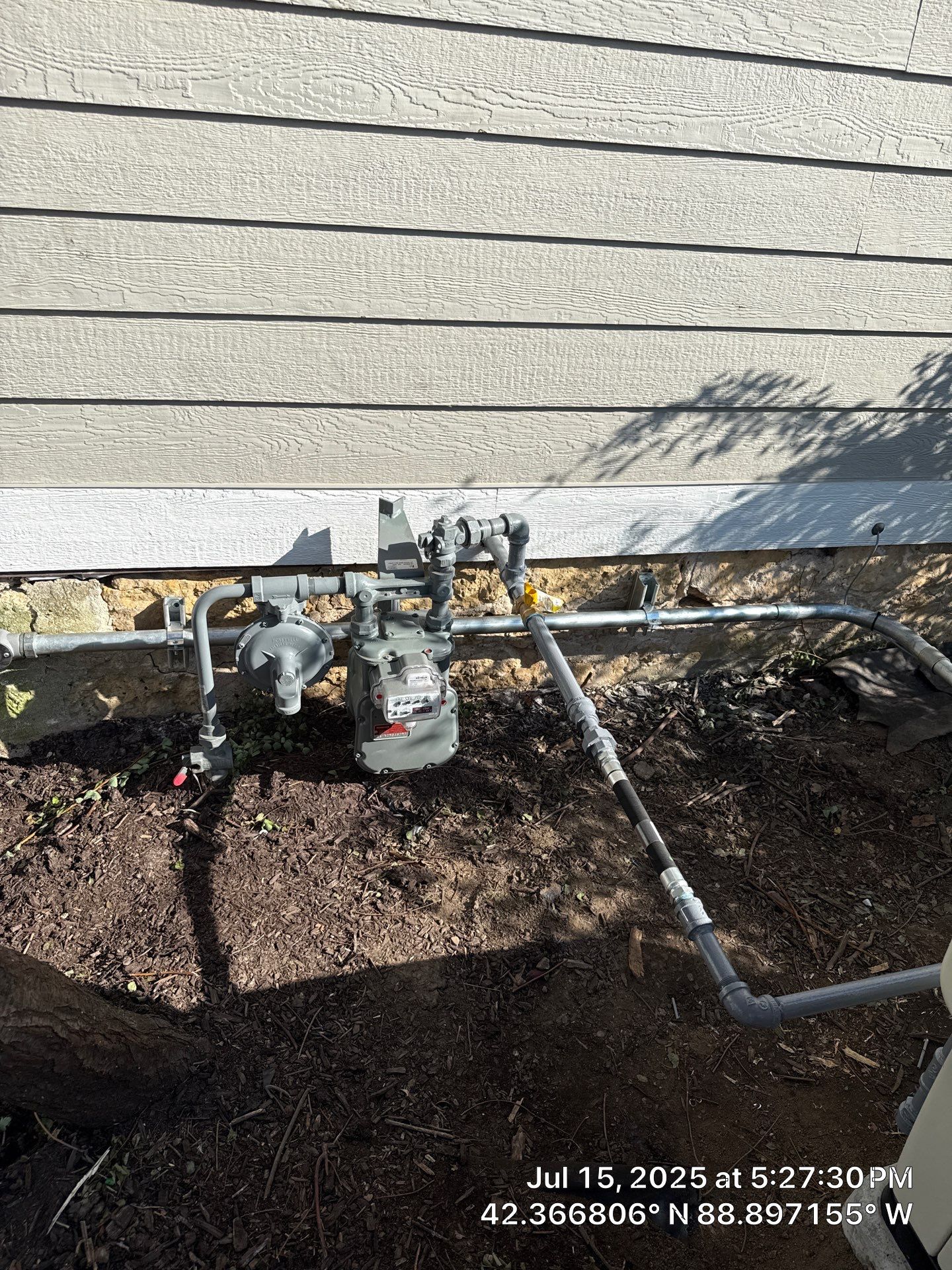 Cummins 20 kW Generator & 200 A Whole‑House Transfer Switch Installation – Caledonia, IL by GSHA Services LTD