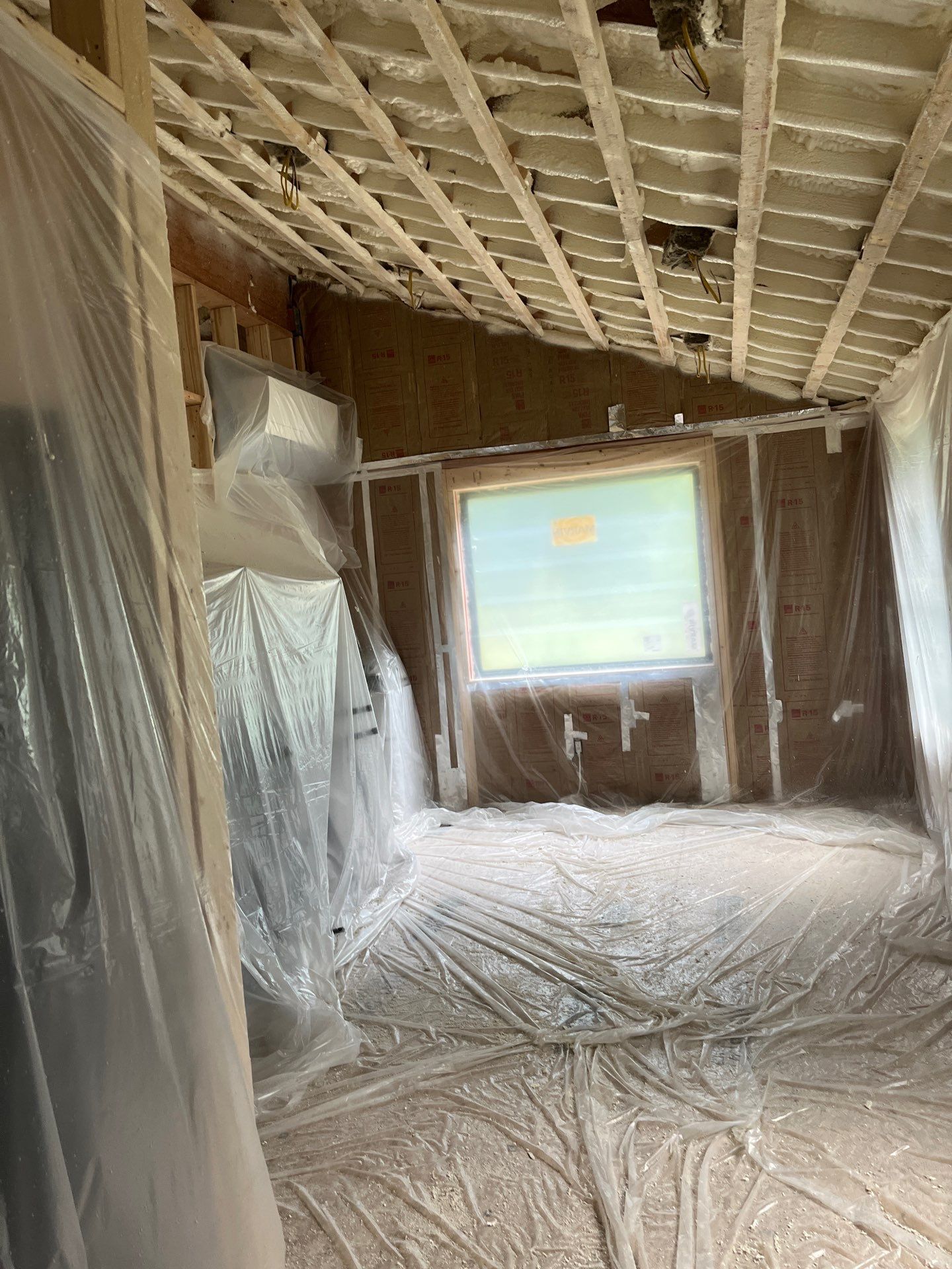 Spray Foam Insulation using Closed Cell Spray Foam by NYS Foam & Energy