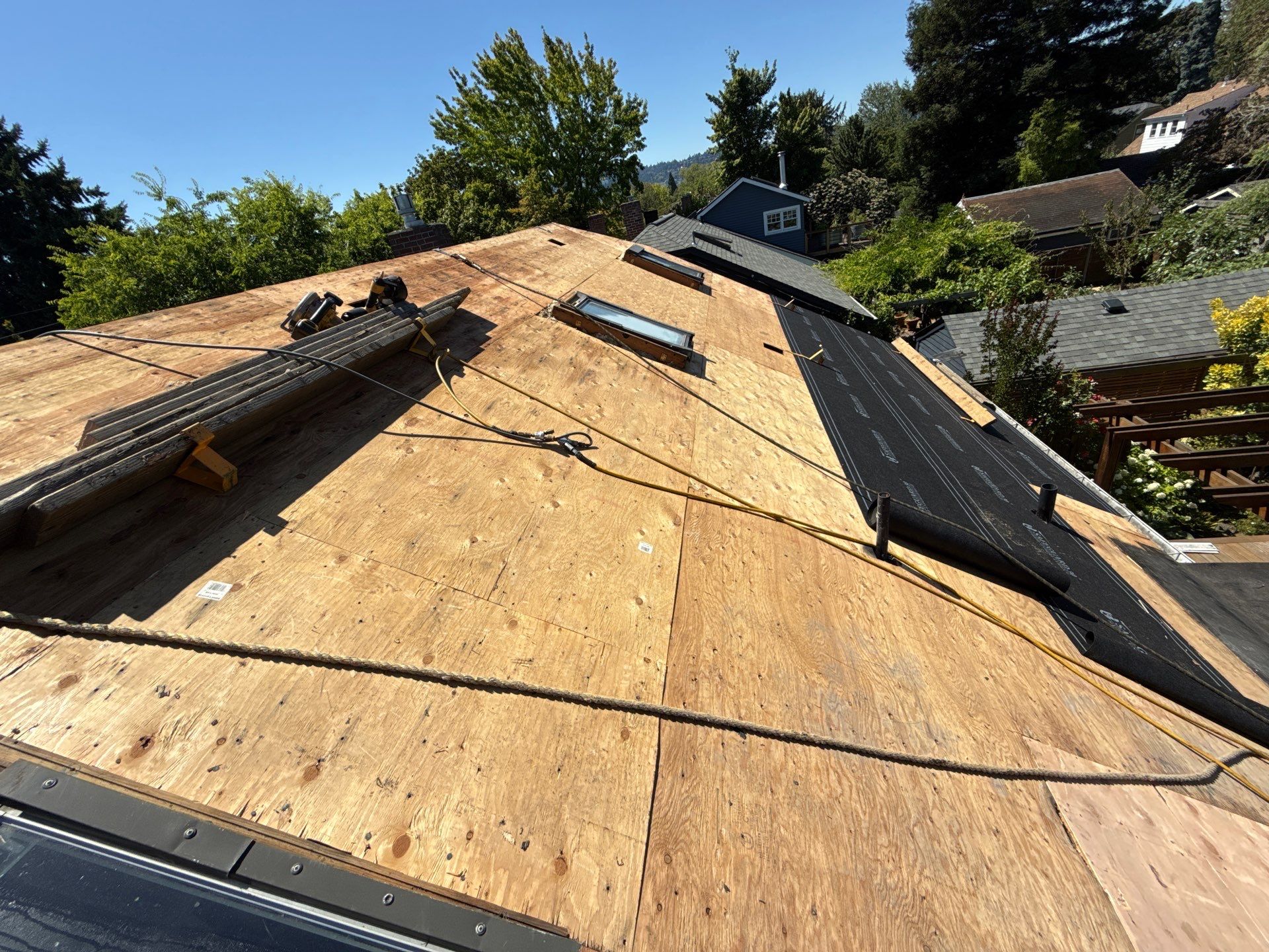 Project in Portland by Tom Leach Roofing