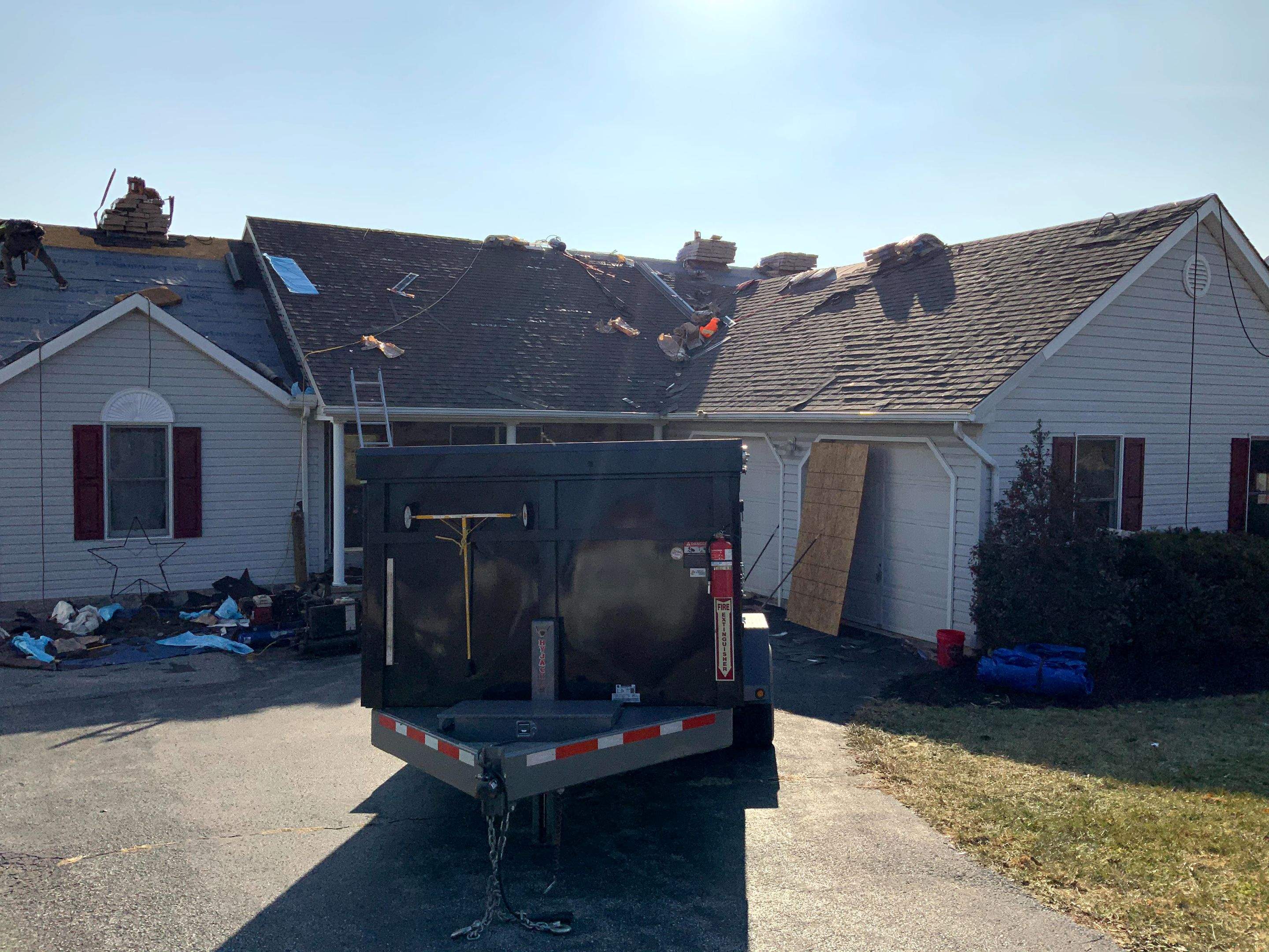 Residential Roofing Installation using CertainTeed Shingles by Alpha Design Services