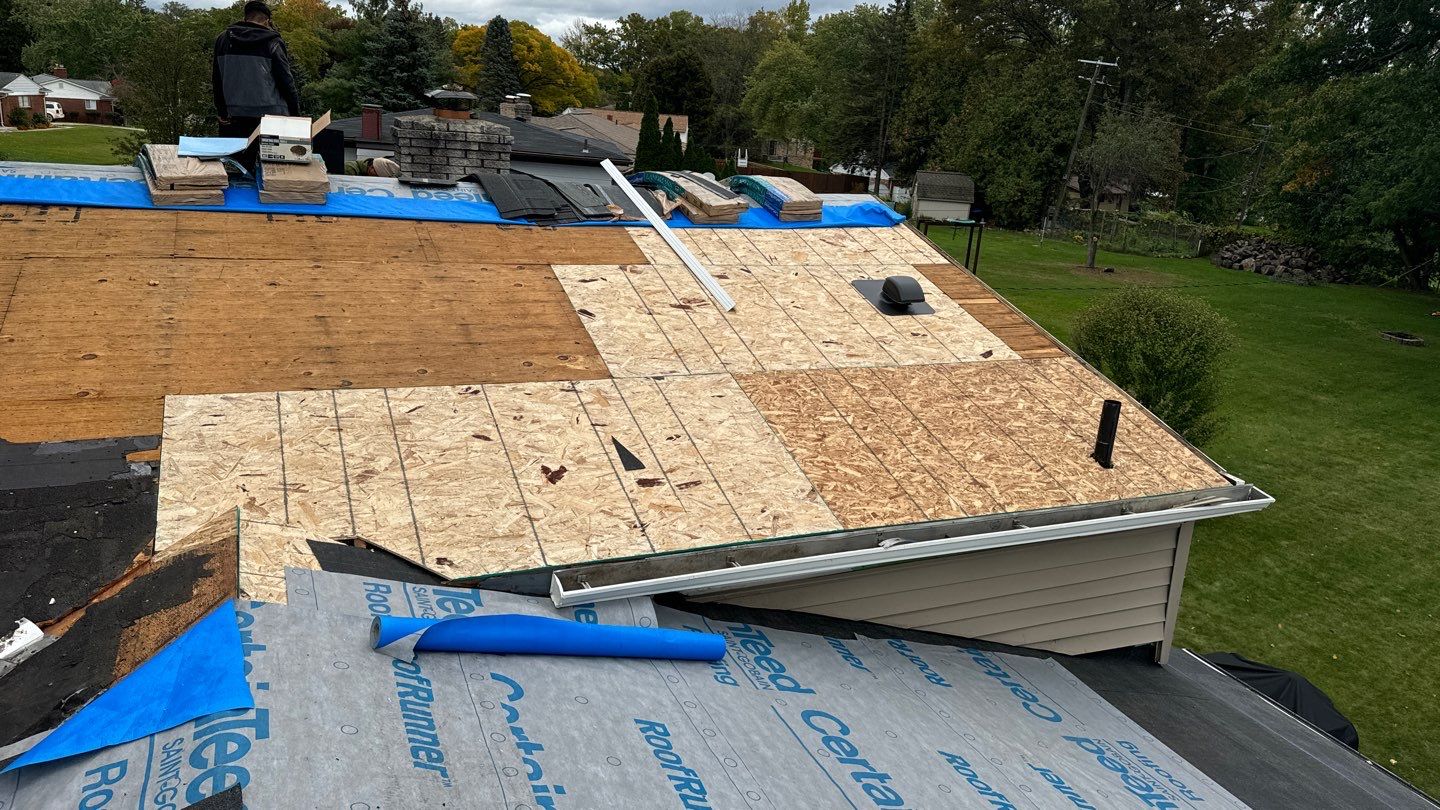 Roof Replacement using CertainTeed Landmark by 180 Contractors