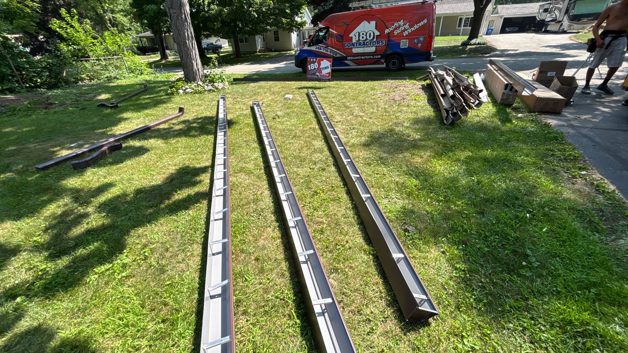 Roof Replacement using Owens Corning Summer Harvest by 180 Contractors