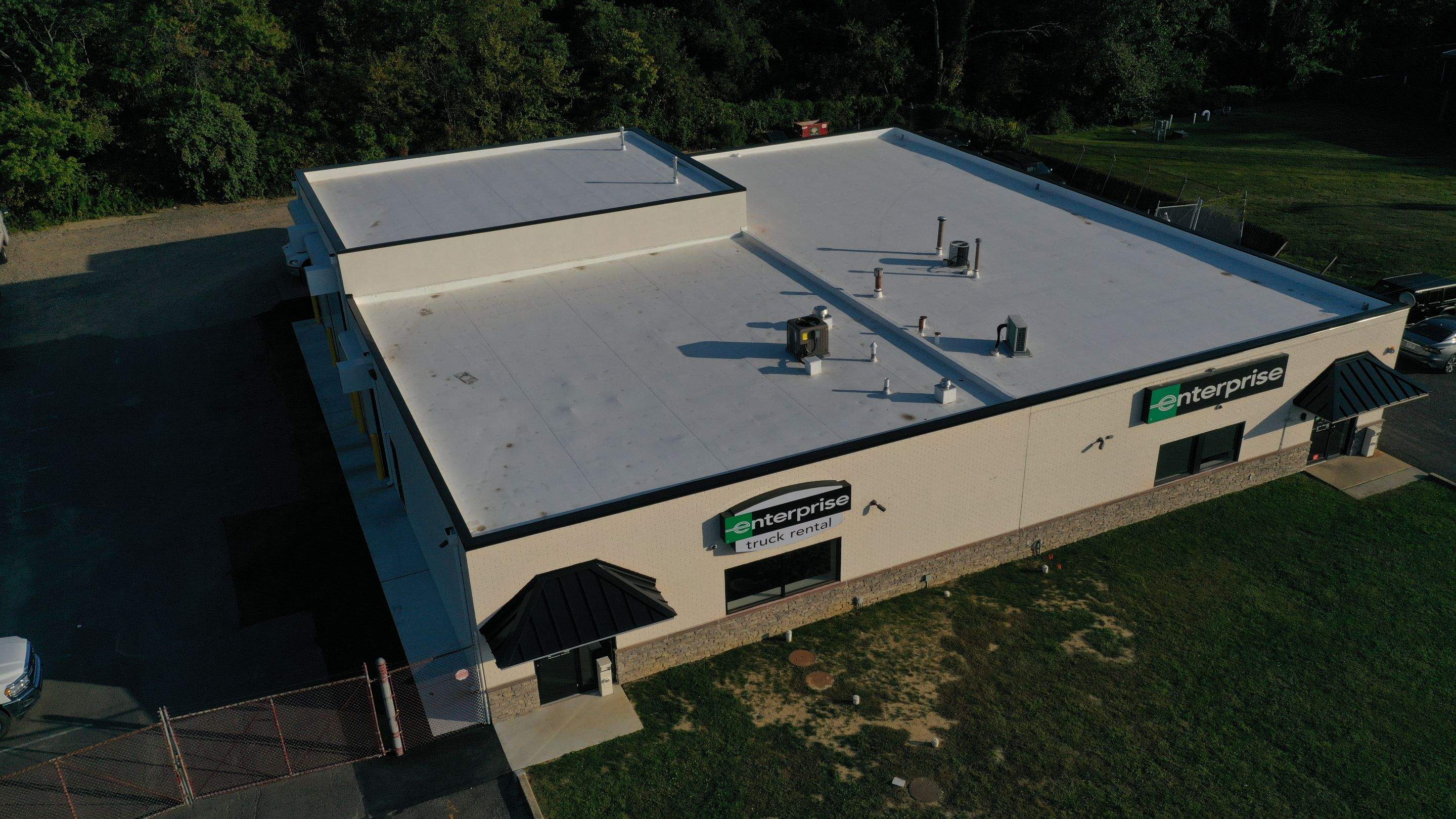 Commercial Roofing Installation using GAF TPO by All Site Roofing