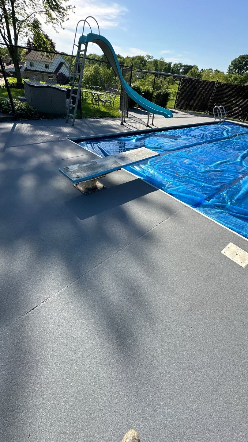 Pool Deck + Steps + Porch Project in JEANNETTE by Floors in a Day, Inc