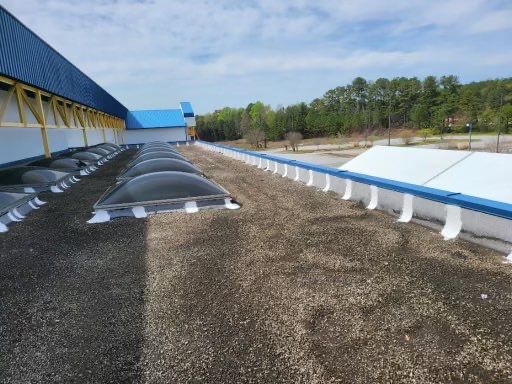 Large Commercial Maintenance Job in Stockbridge Georgia by First Due Roofing