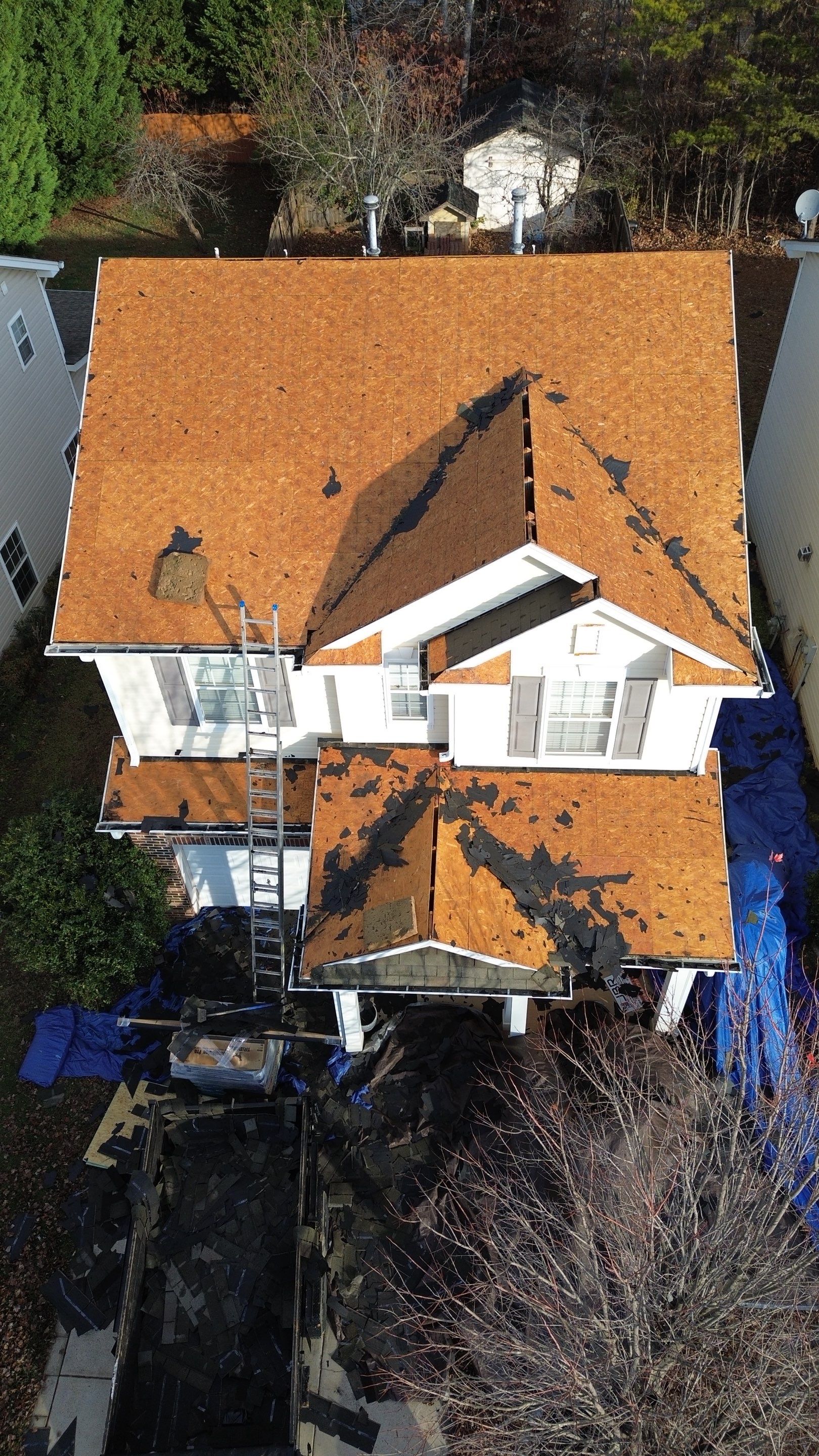 Roof Replacement by hail and wind damage by Just Brilliant Restoration JBR