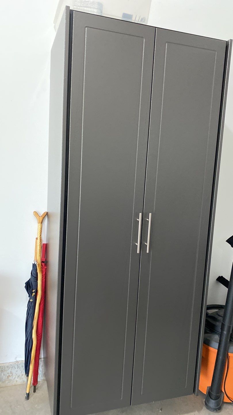 Michael W. adds storage to his garage! by Banner Garage