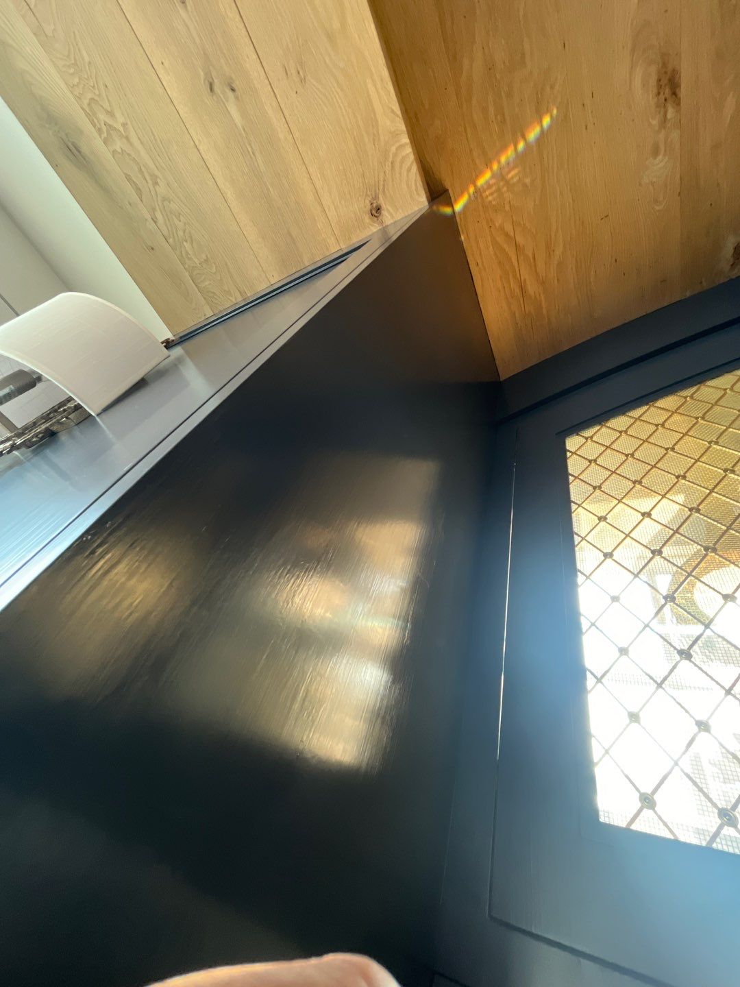 Luxury Wine Cabinets Refinishing - Stone Harbor by FreshCoat Works LLC