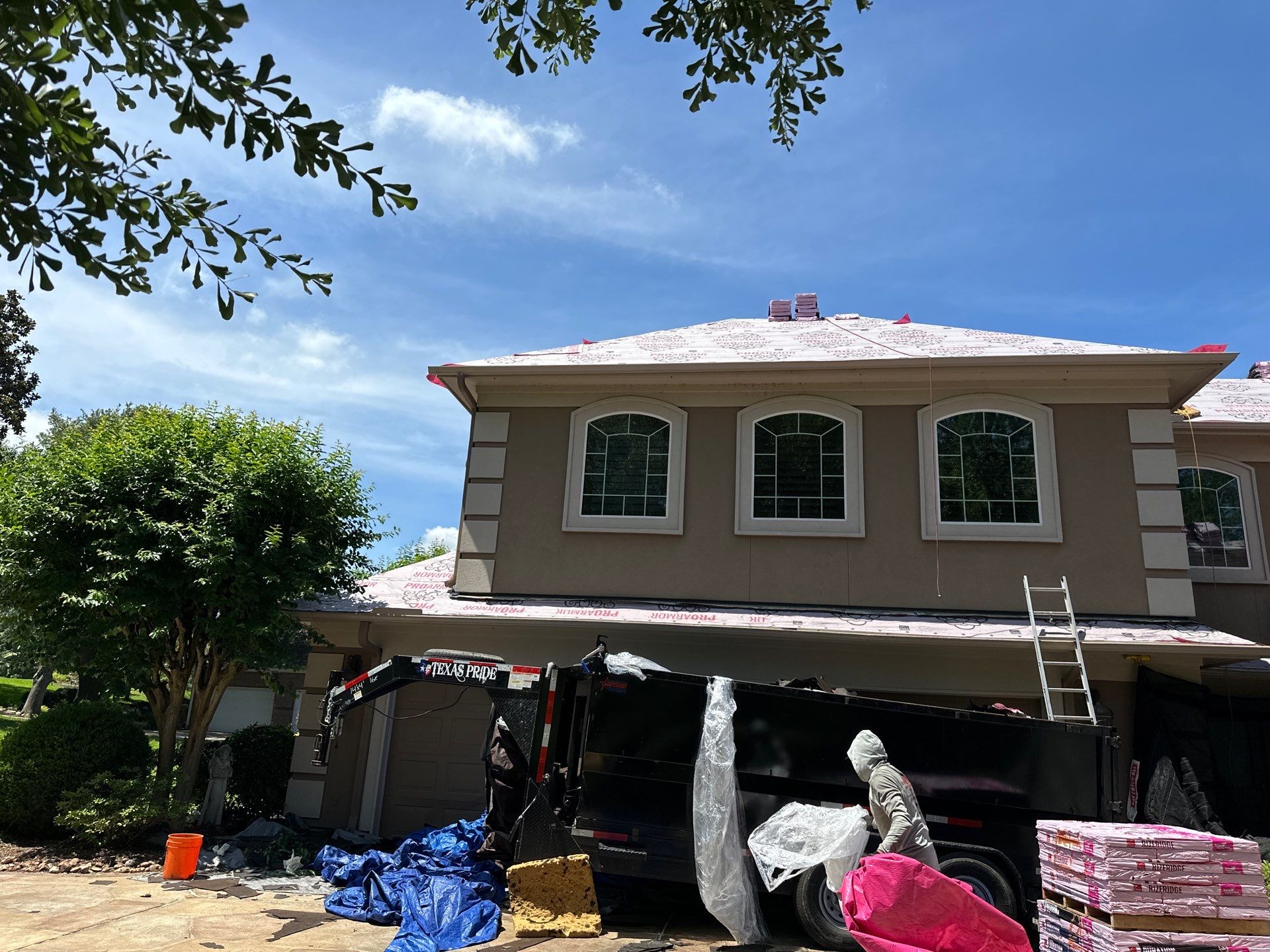 Project in Montgomery by Motion Roofing