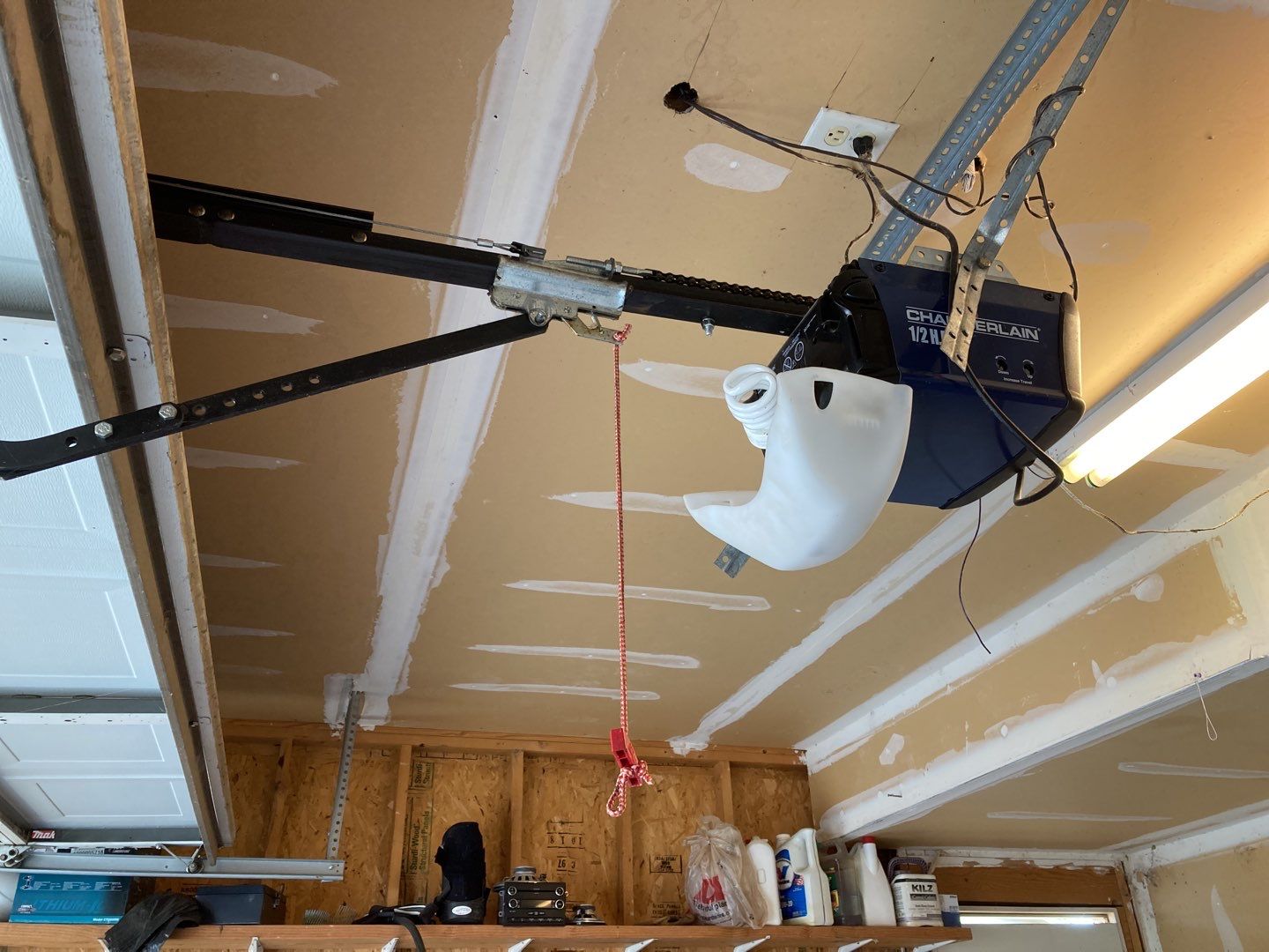 Water Damage in Garage by Accountable Home Services