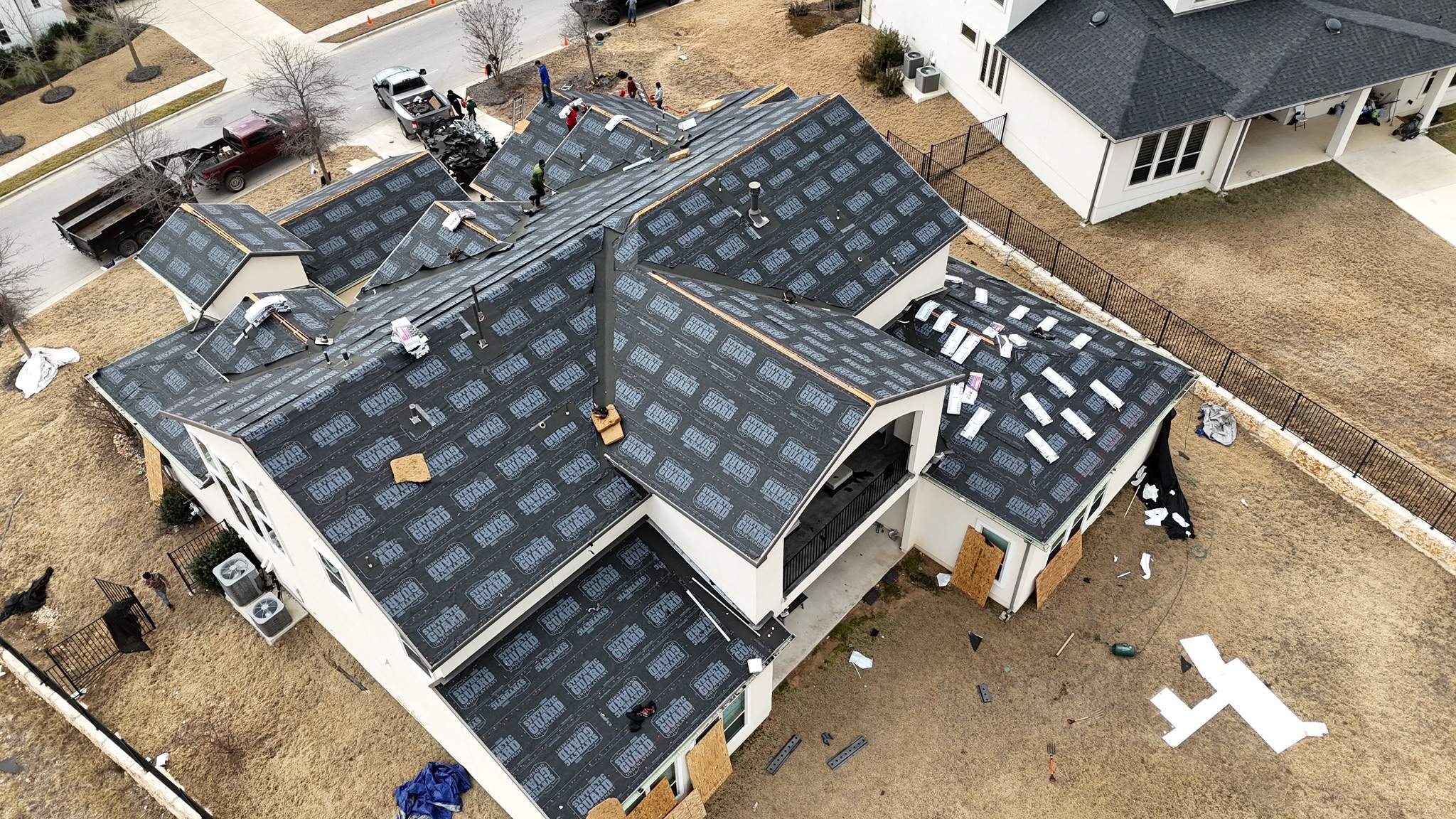 Project in Leander by Locked In Roofing