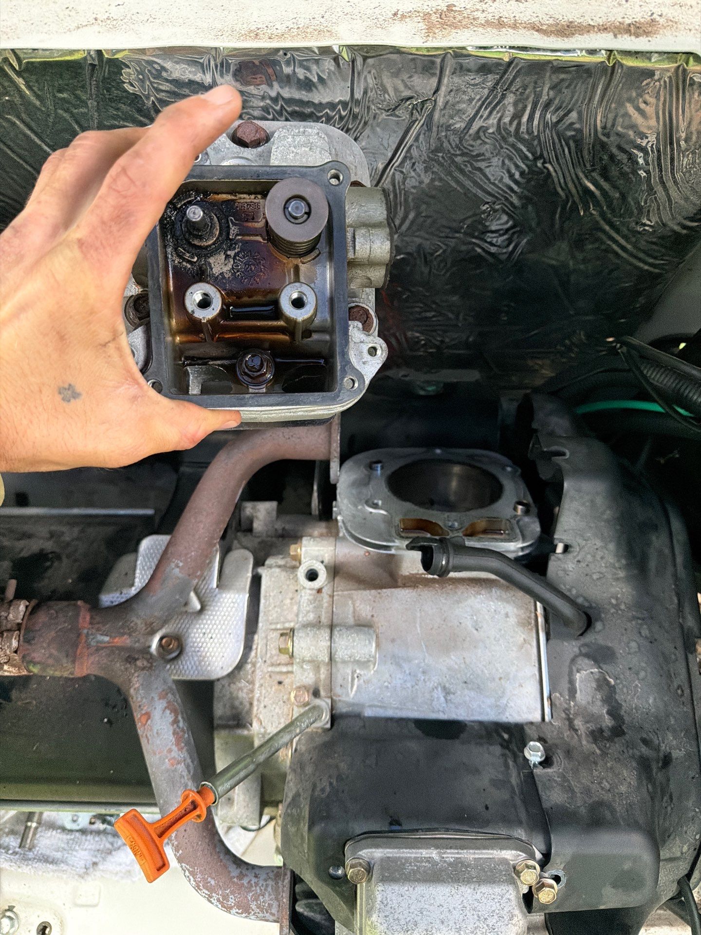 Warranty Covered Engine Replacement on a Generac 22kW Air-Cooled Generator in Houston, TX by GenTex Elite Services