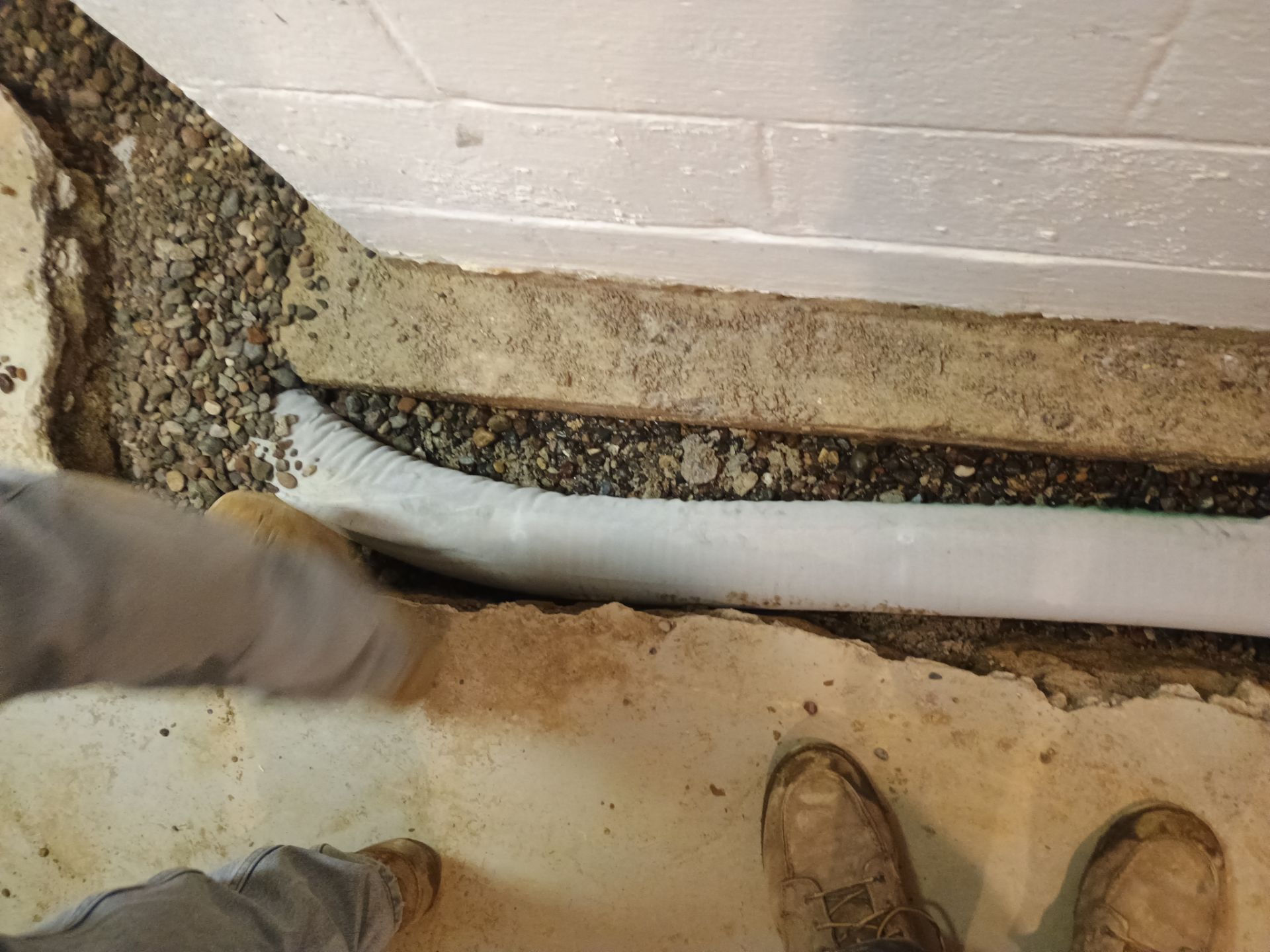 Waterproofing for our neighbor Heather by Waterproofing Northeast