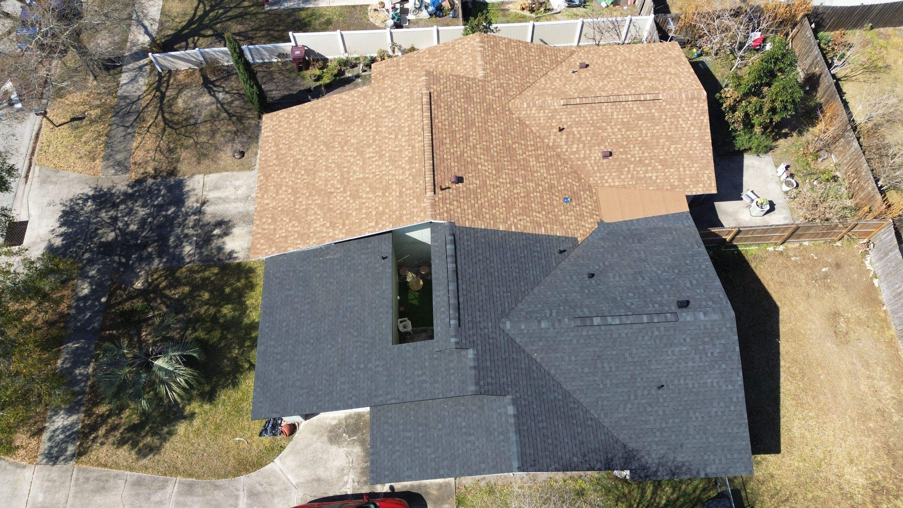 Shingle Reroof in Conway by Gold Key Roofing